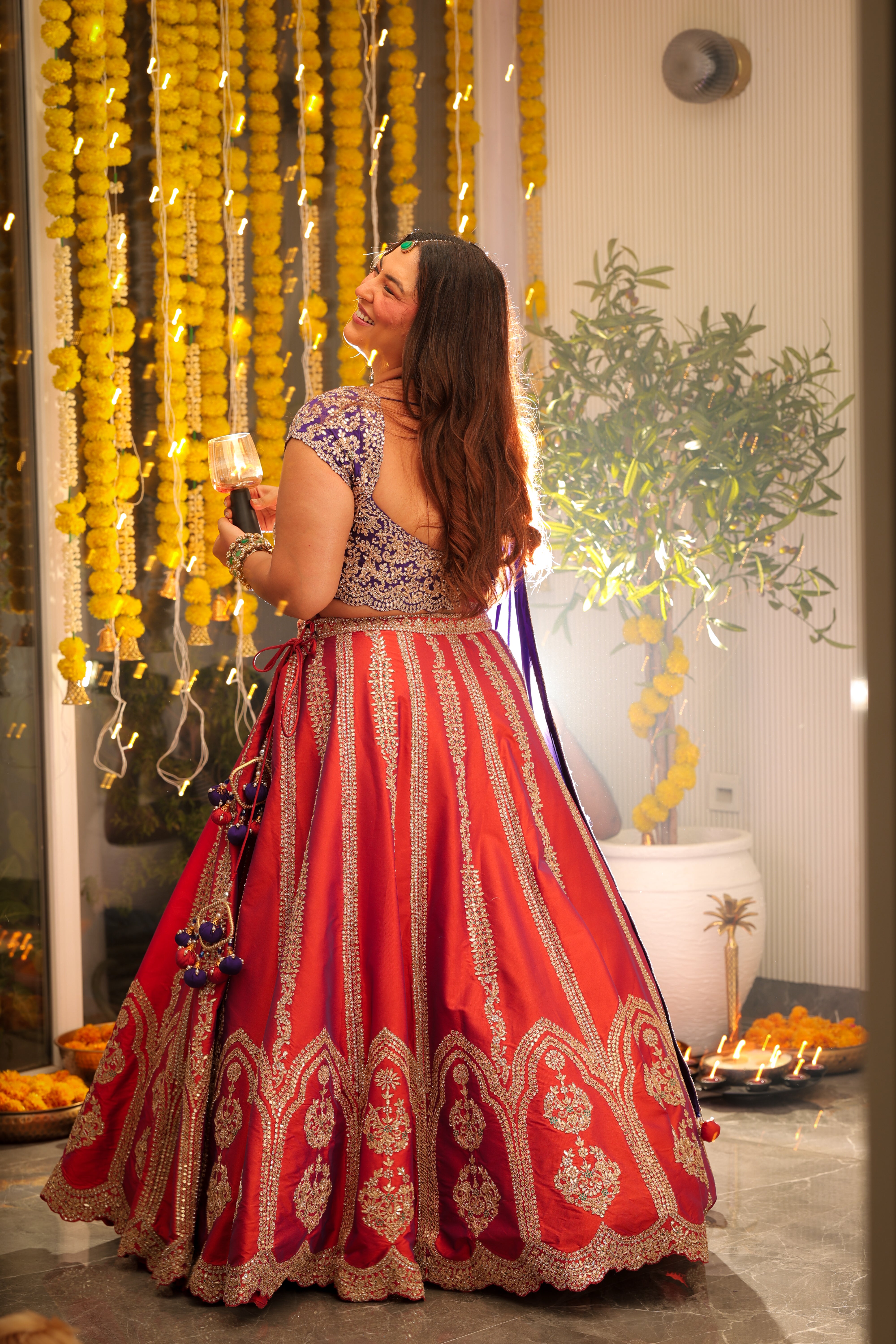 Sakshi Sindhwani in Jashn Lehenga