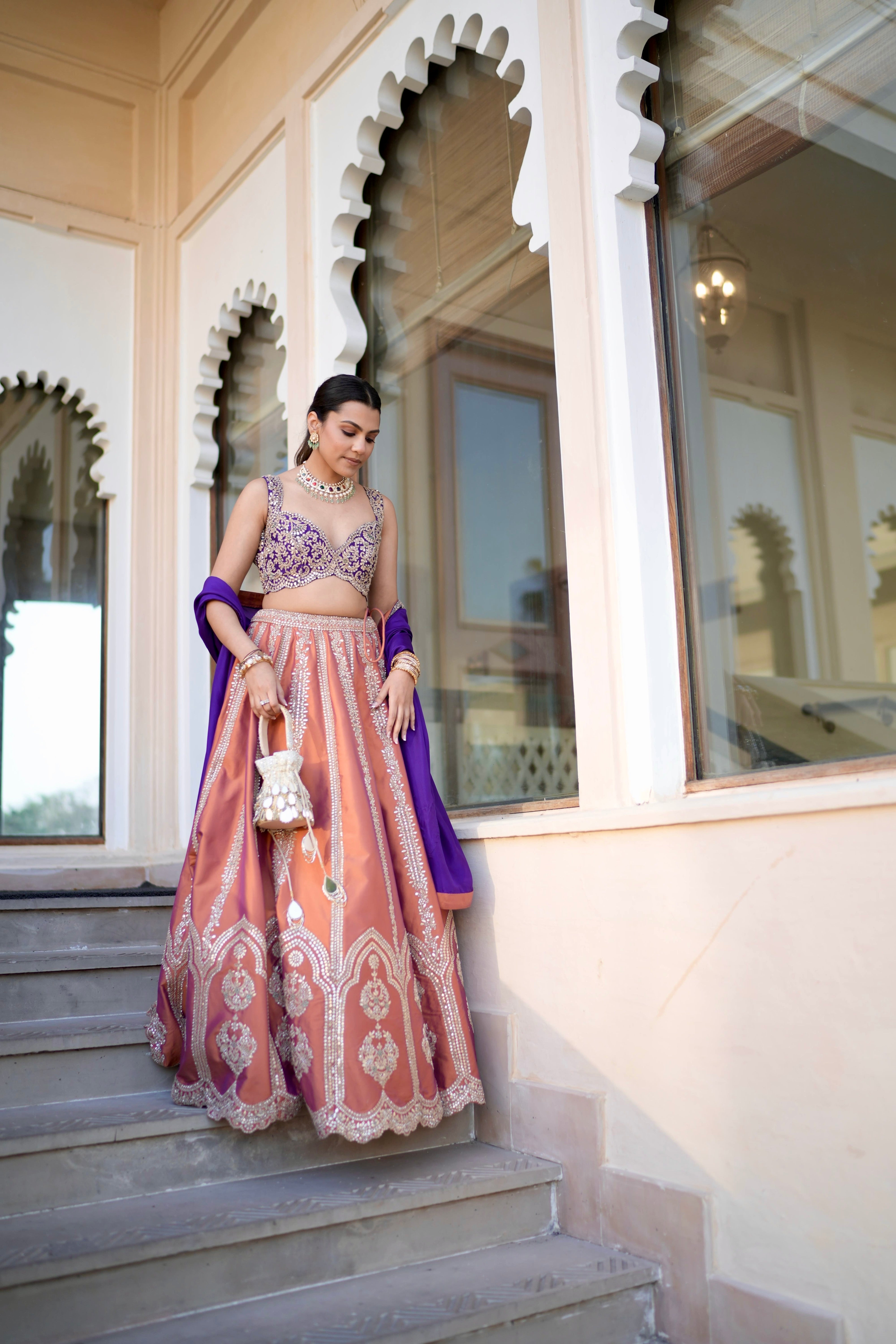 Yukta Sethi in Jashn Lehenga
