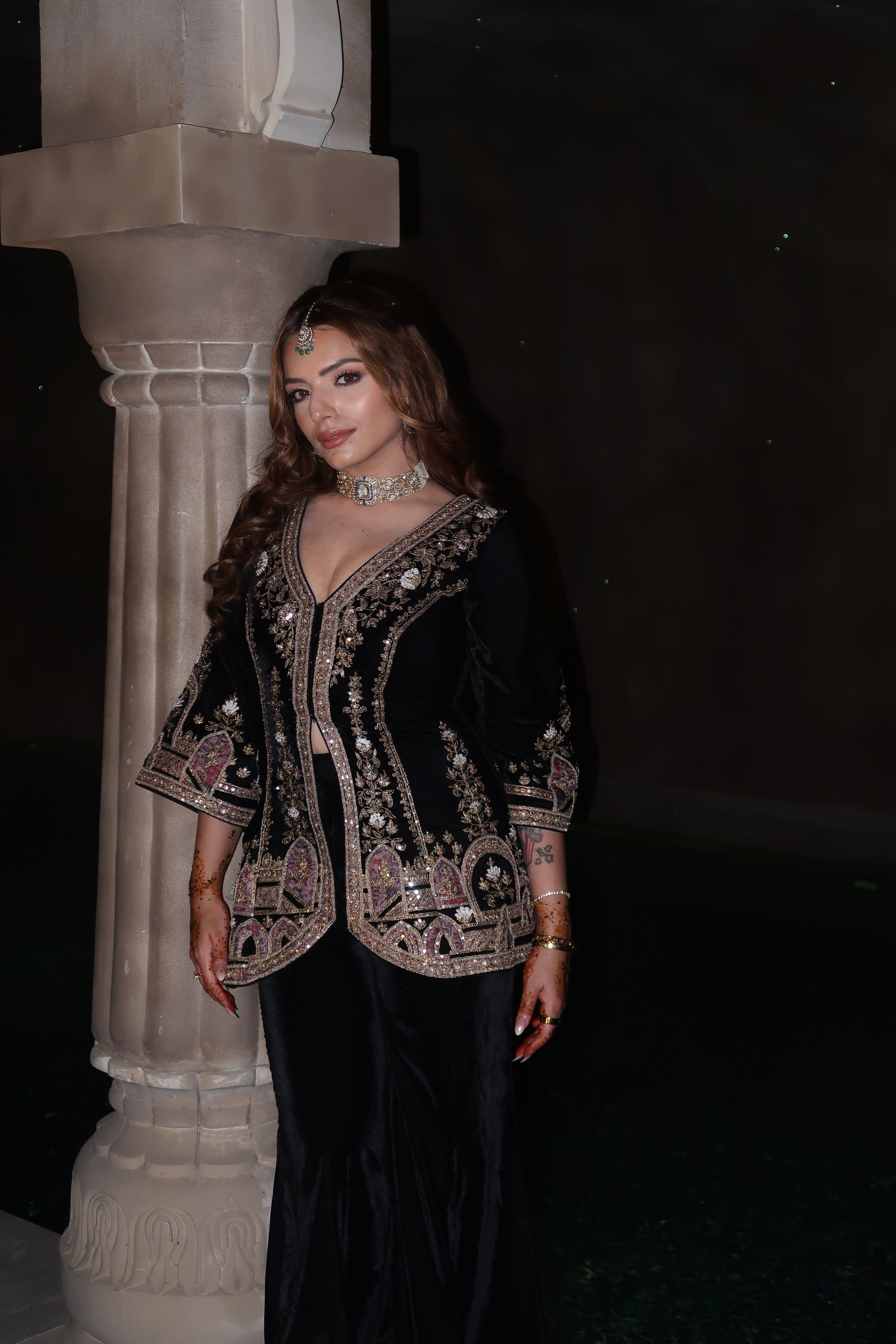 Sukriti Kakkar in Sahar Velvet Set