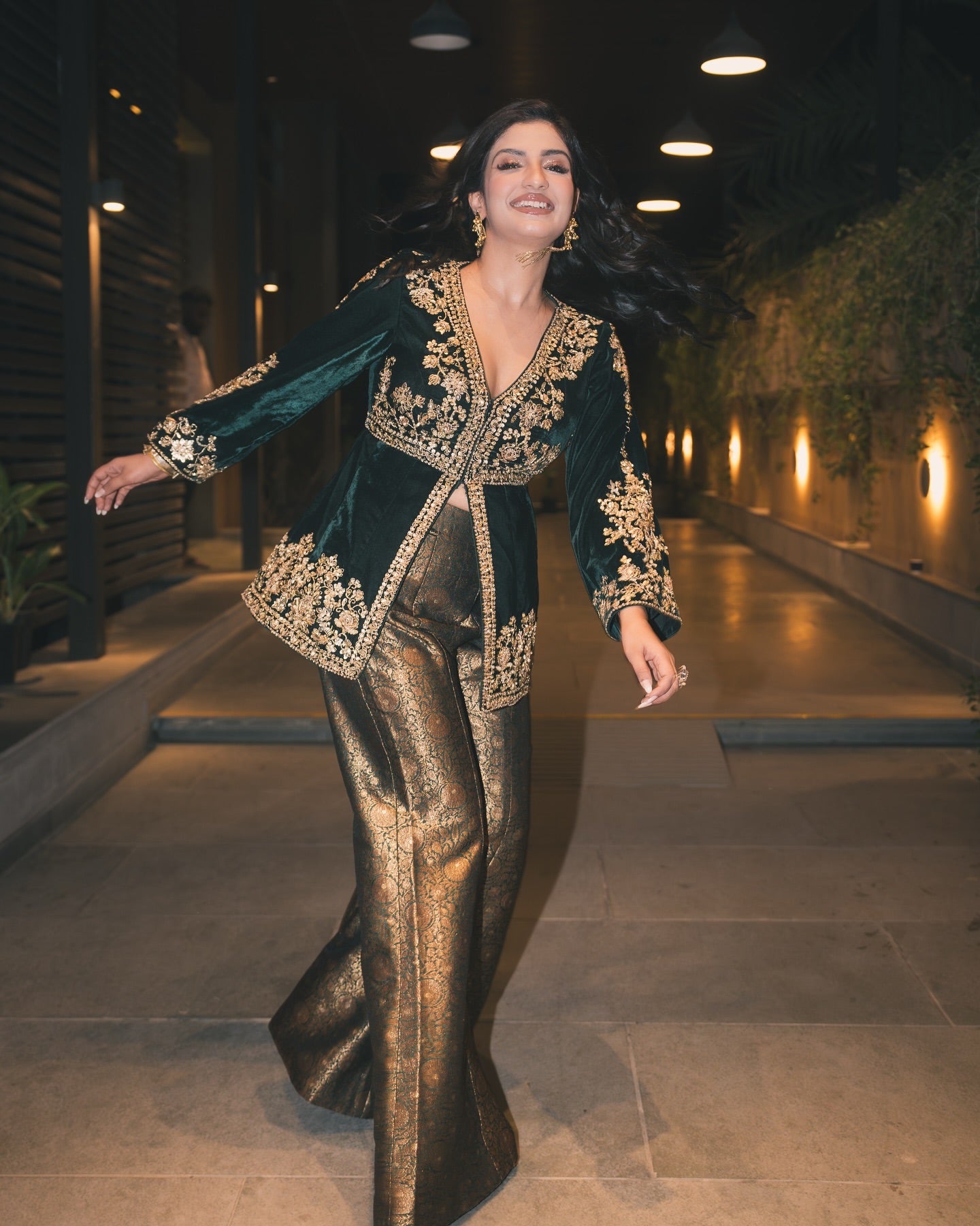 Rupali Jaggi in Raina Sharara Set