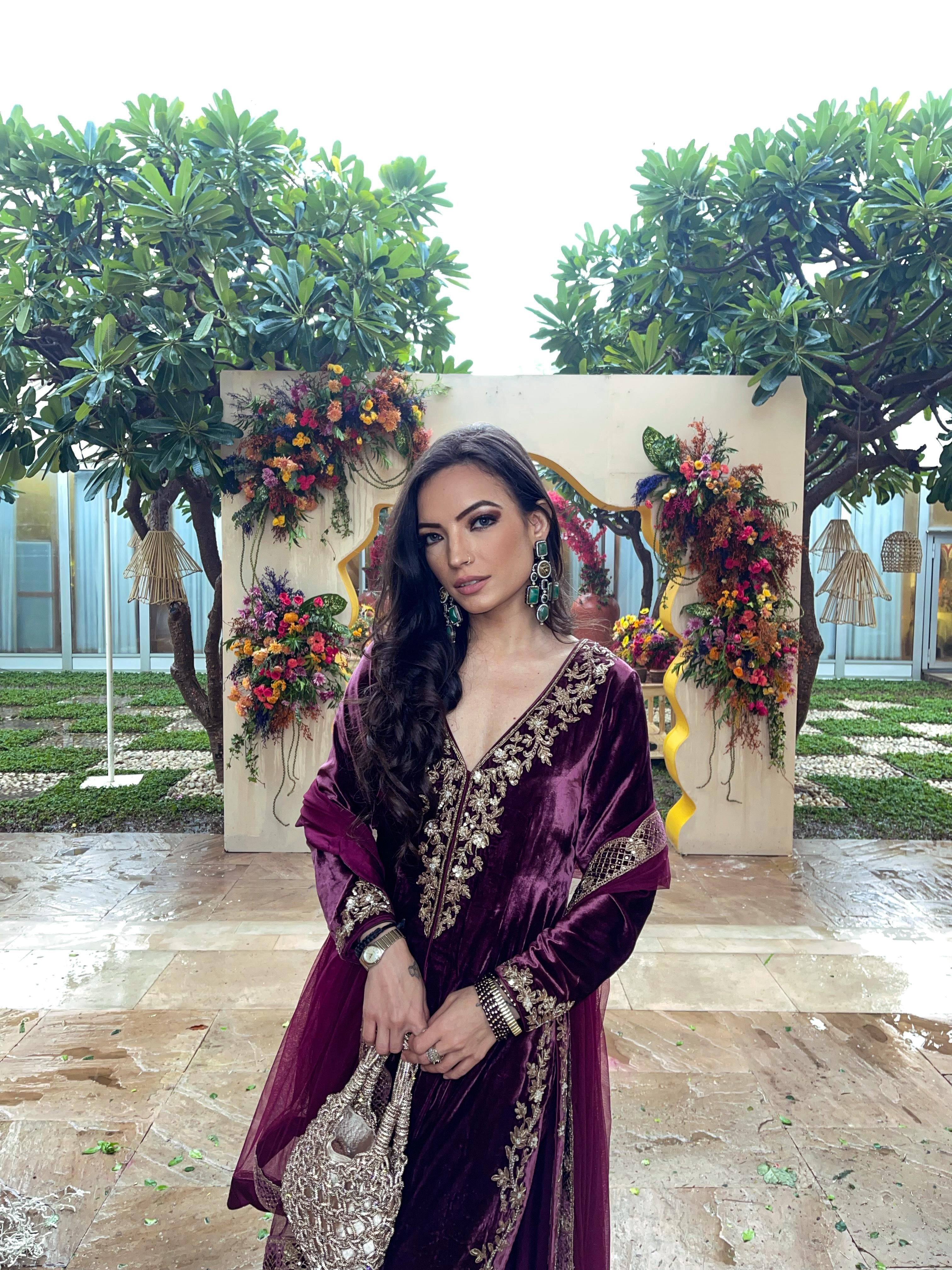 Ahana Ghai in Khwaab Kurta Set