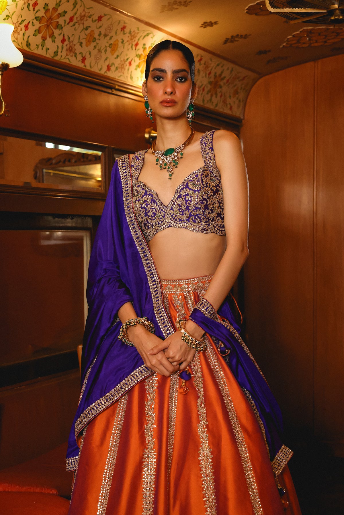 Yukta Sethi in Jashn Lehenga