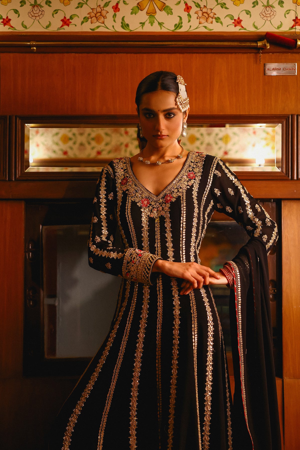 Sifat in Fiza Anarkali Set