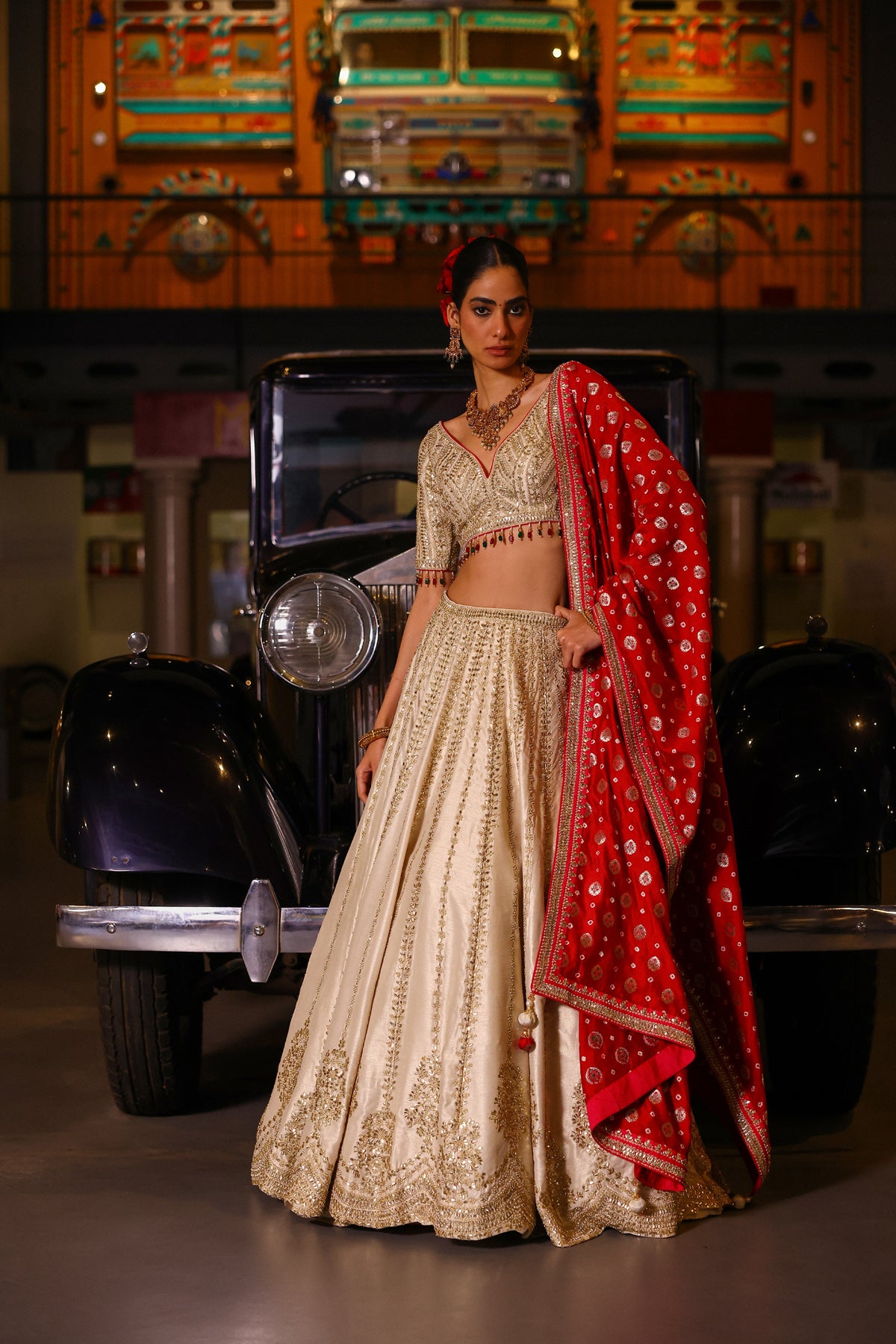 Safa Lehenga Set