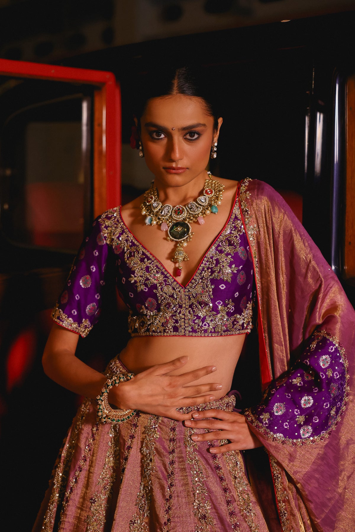 Radha Patel in Haseen Lehenga Set