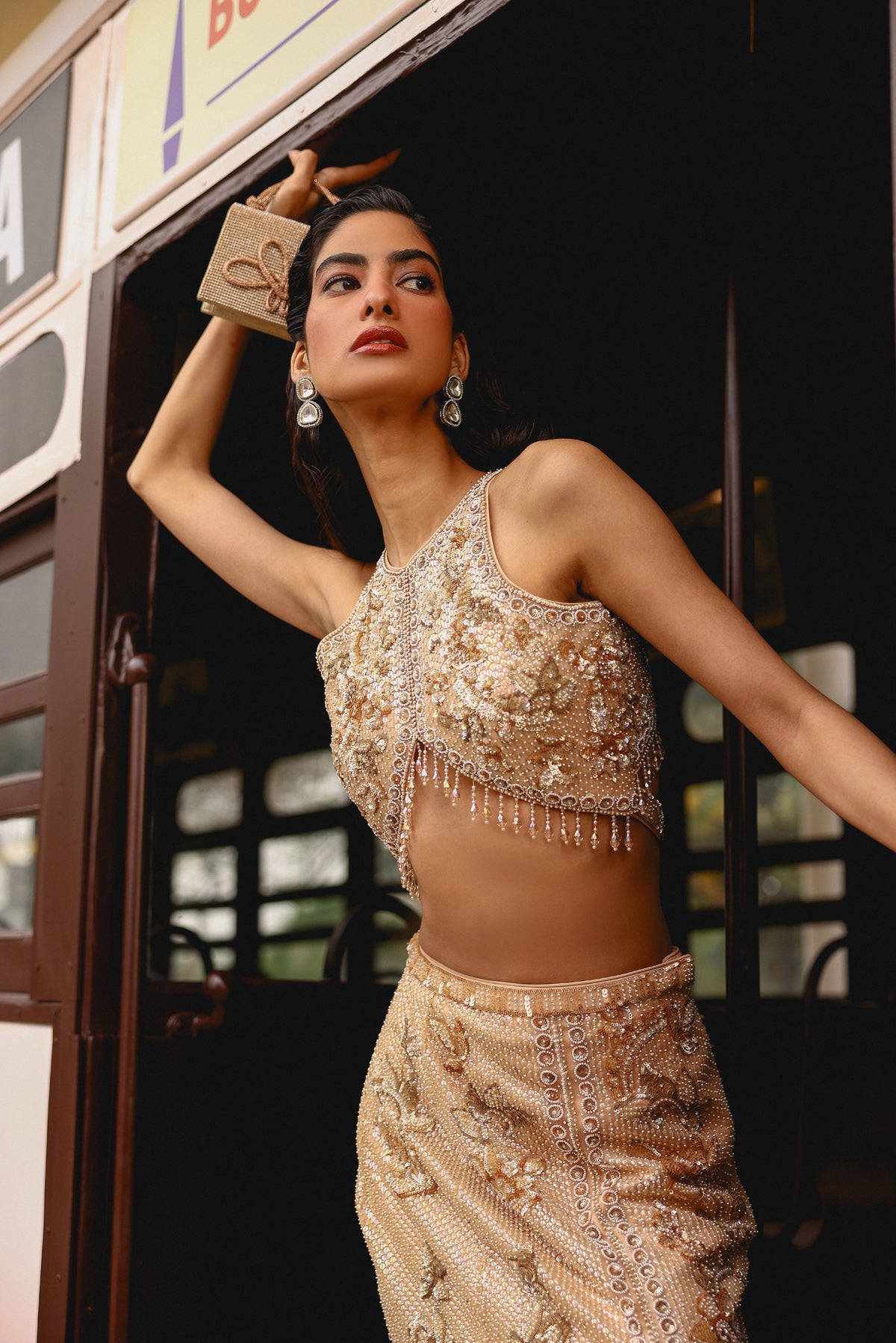 Silsila Top & Skirt Set