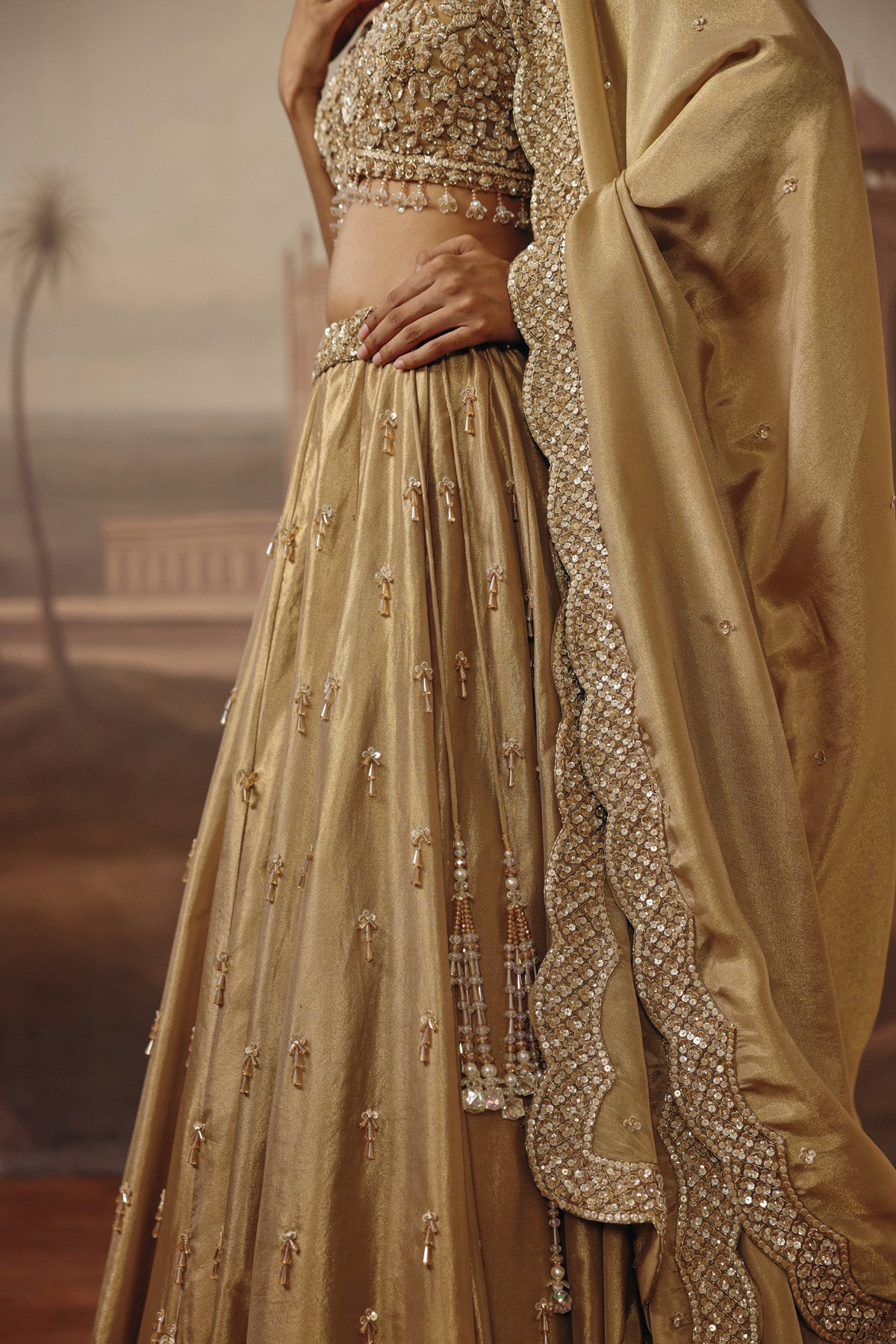 Mannat Arneja in Saba Lehenga