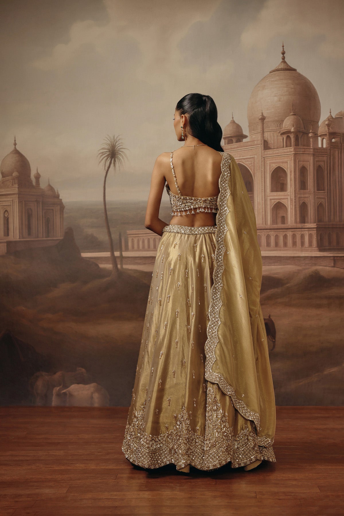 Mannat Arneja in Saba Lehenga