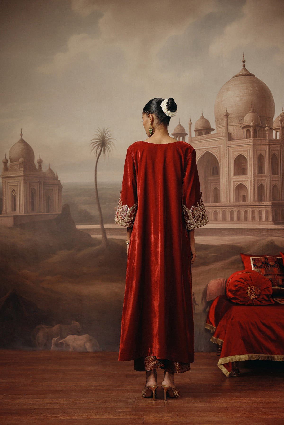 Arushi Mehra in Gulbadan Kurta Set