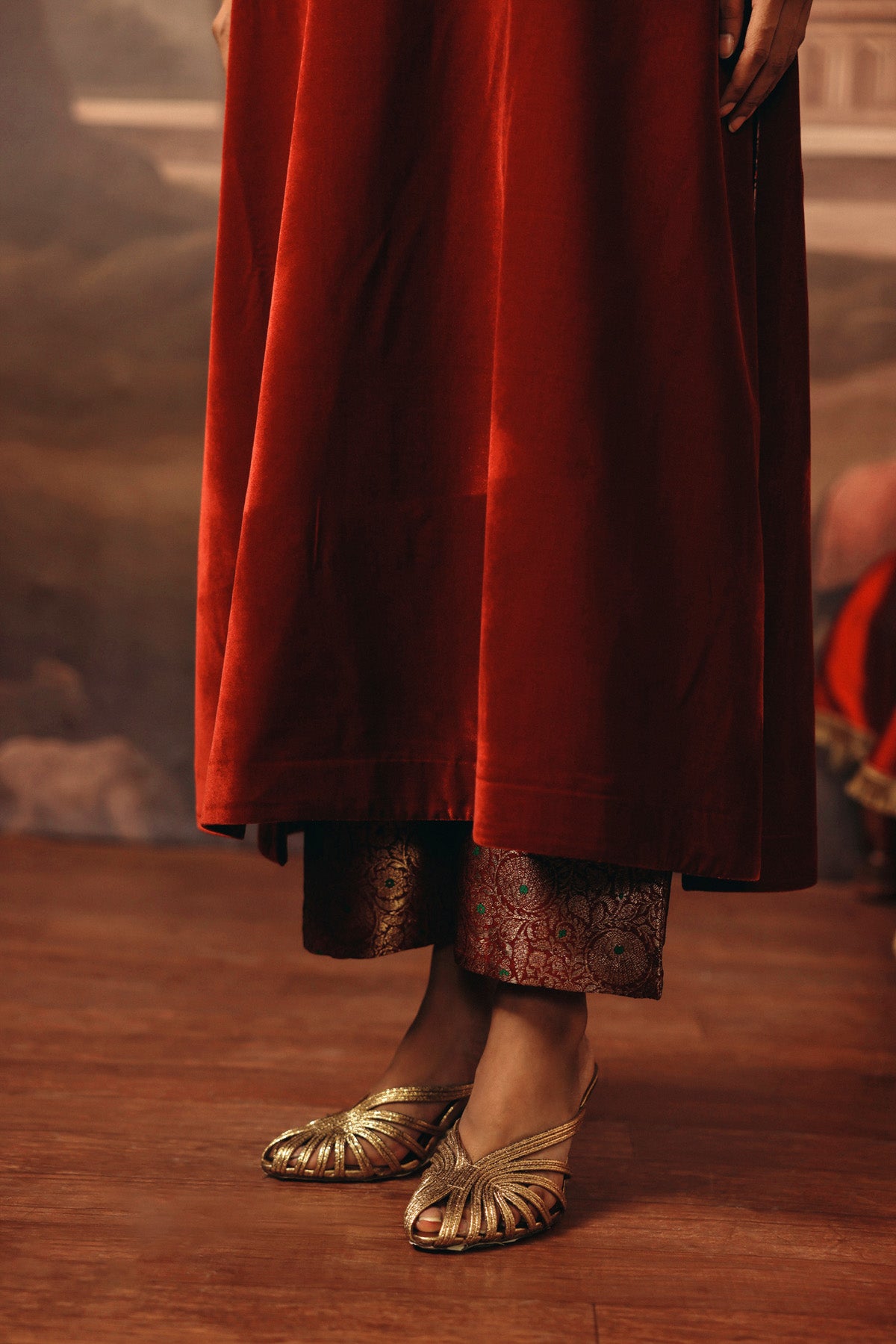Arushi Mehra in Gulbadan Kurta Set