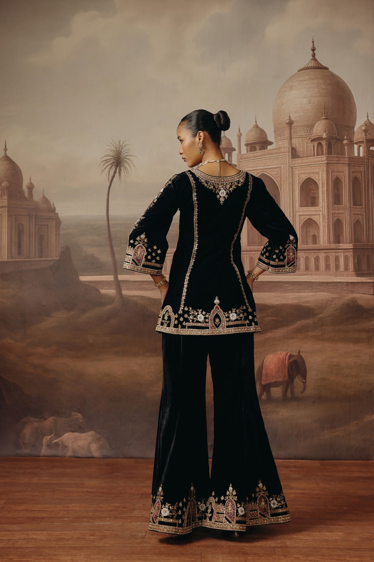 Sukriti Kakkar in Sahar Velvet Set