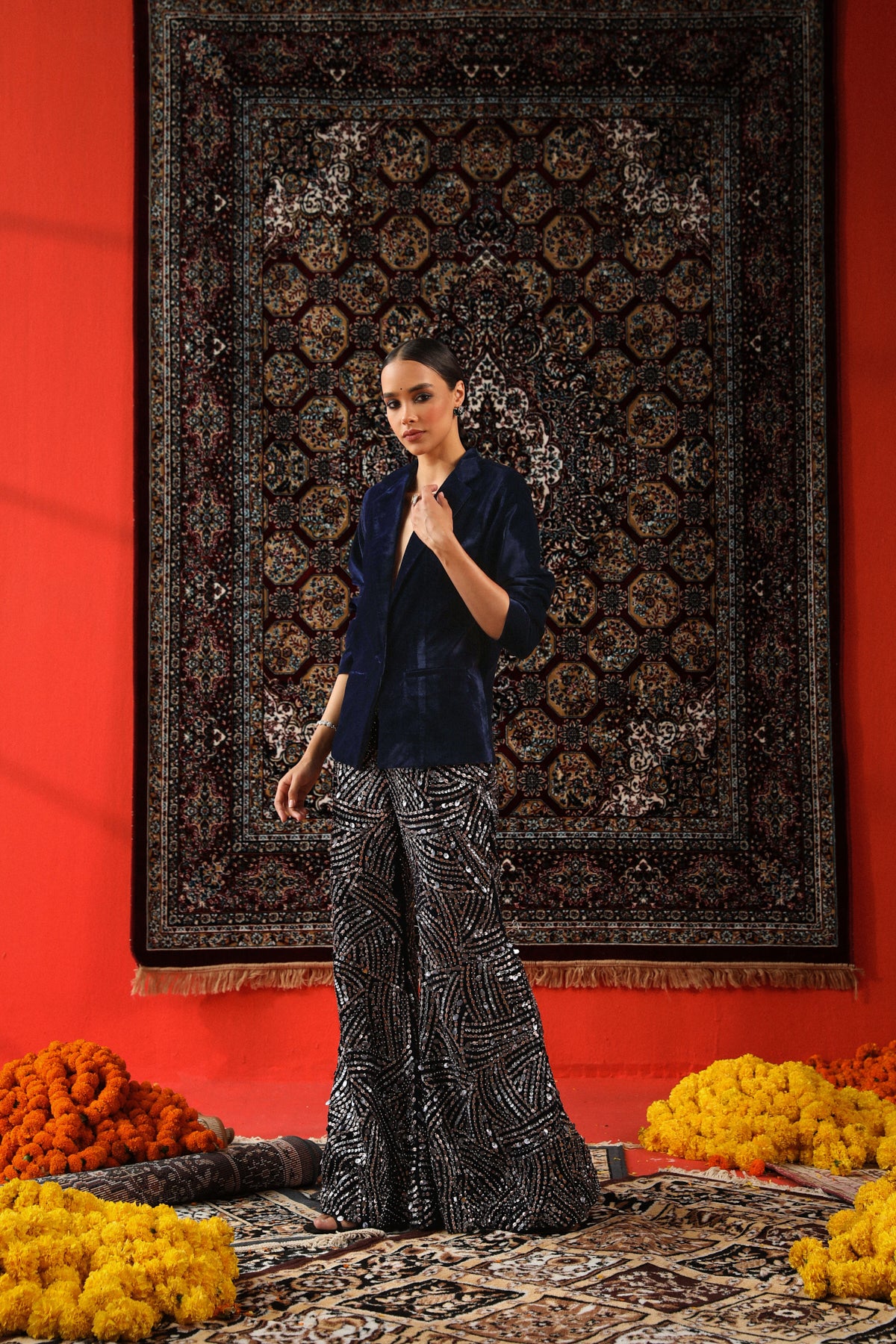 Asira Blazer & Pant Set