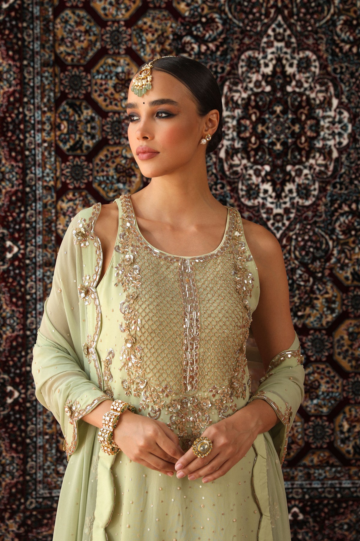 Rabiya Sharara Set