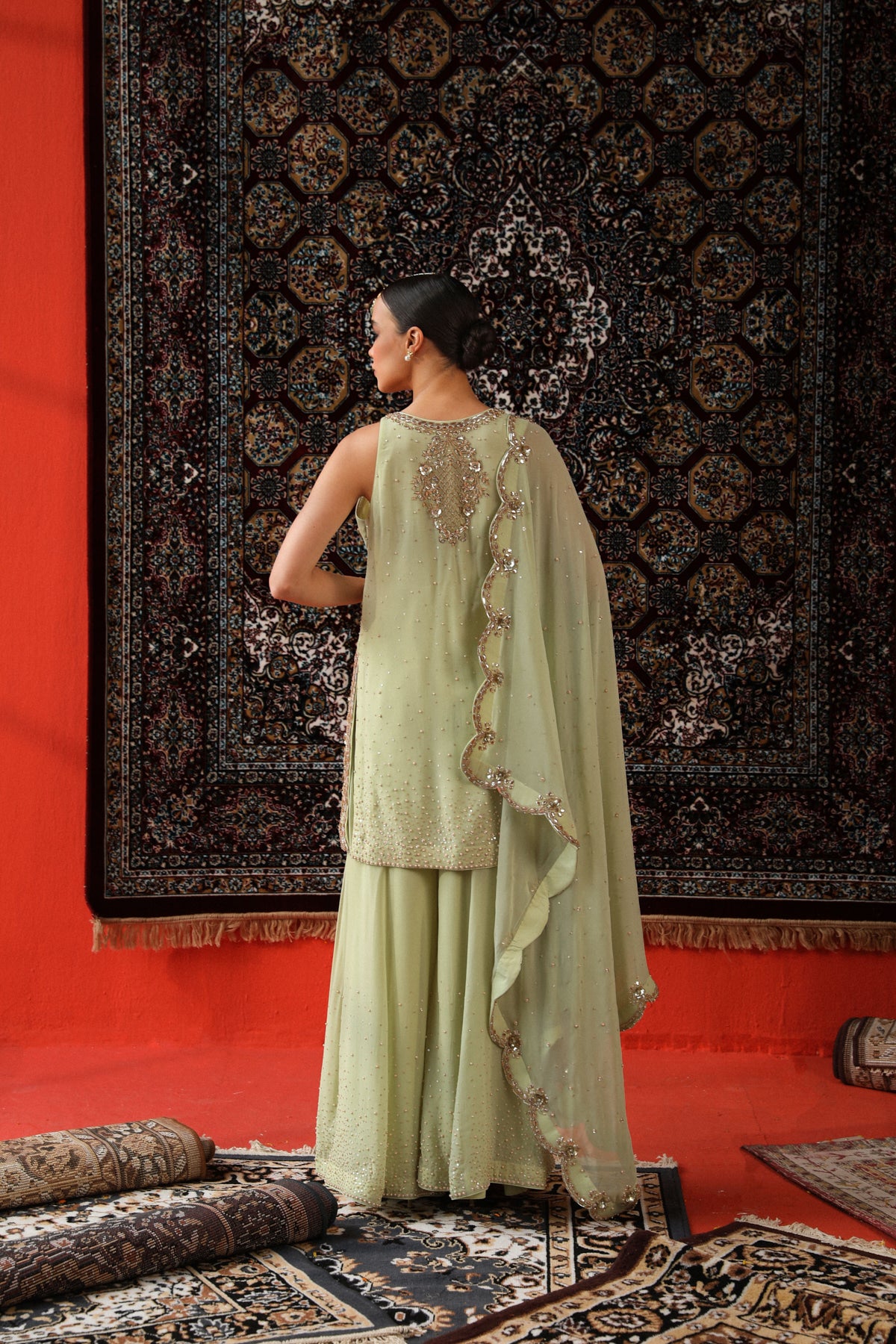 Rabiya Sharara Set