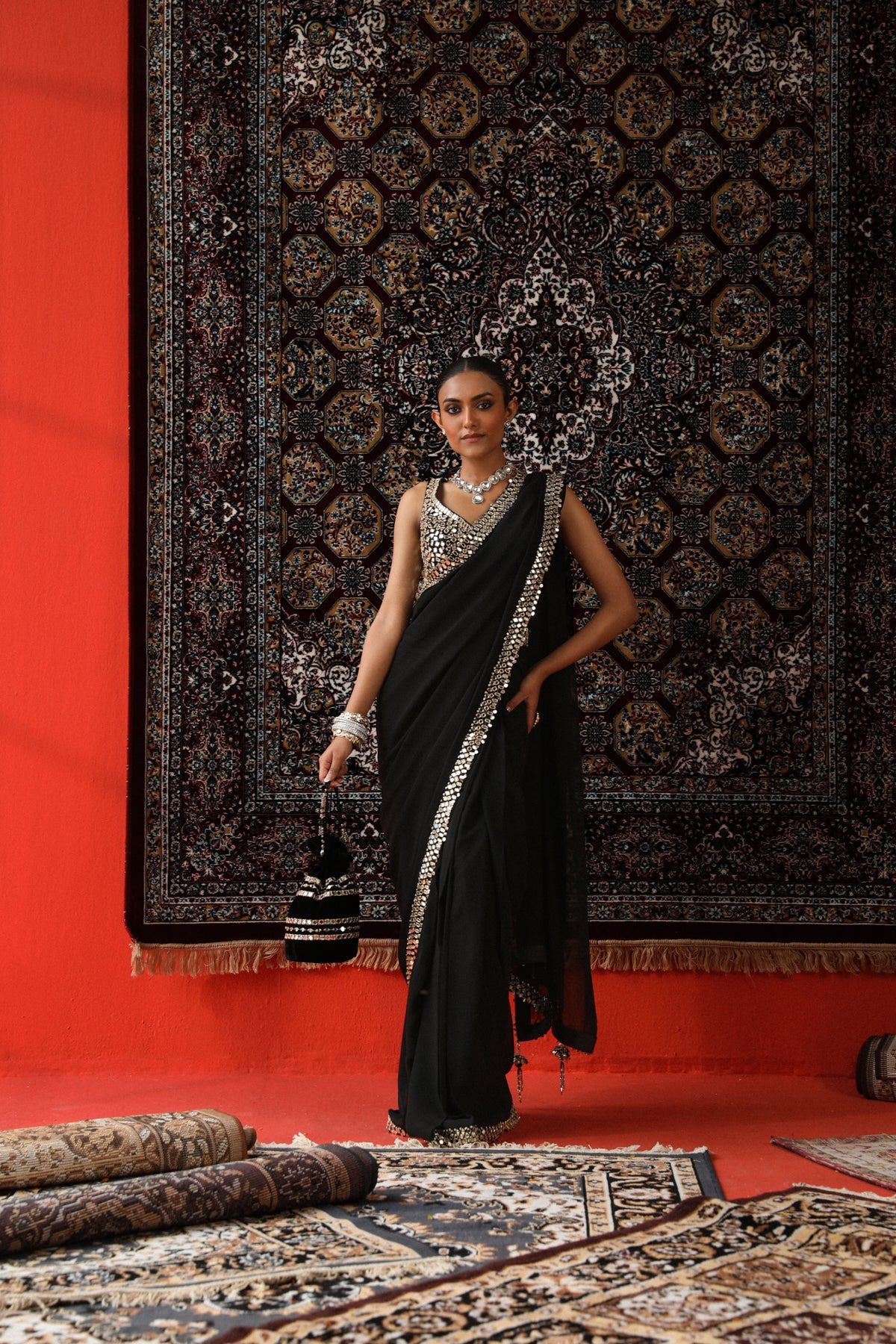 Upasna Ghai in Ayna Saree