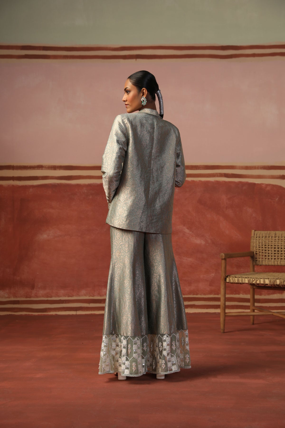 Fiza Blazer & Pant Set