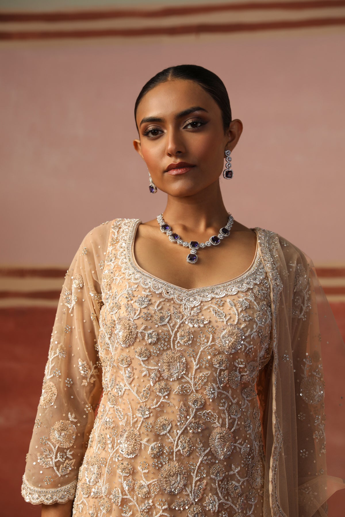 Siya Sharara Set