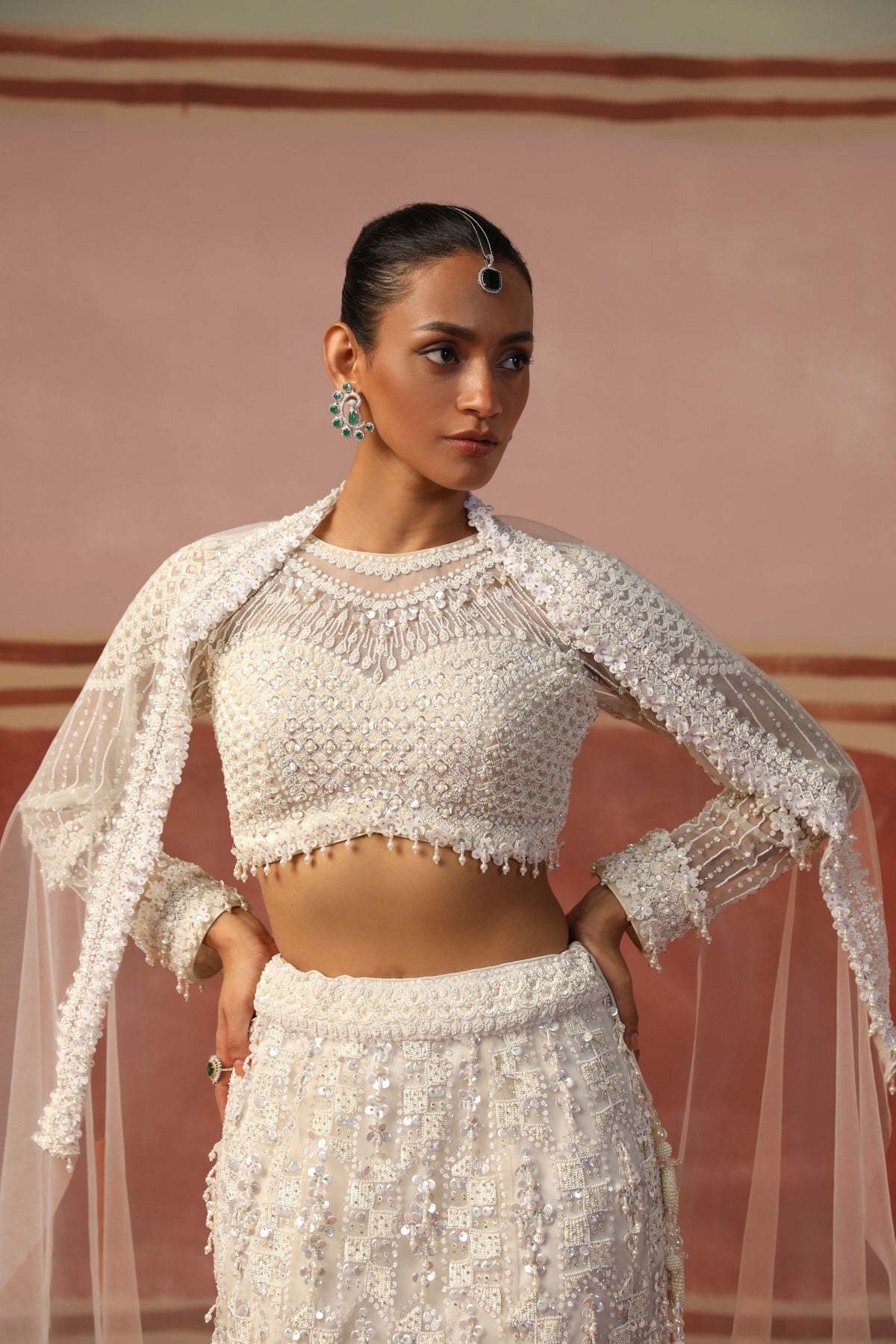 Milly Ghumman in Sitara Lehenga Set