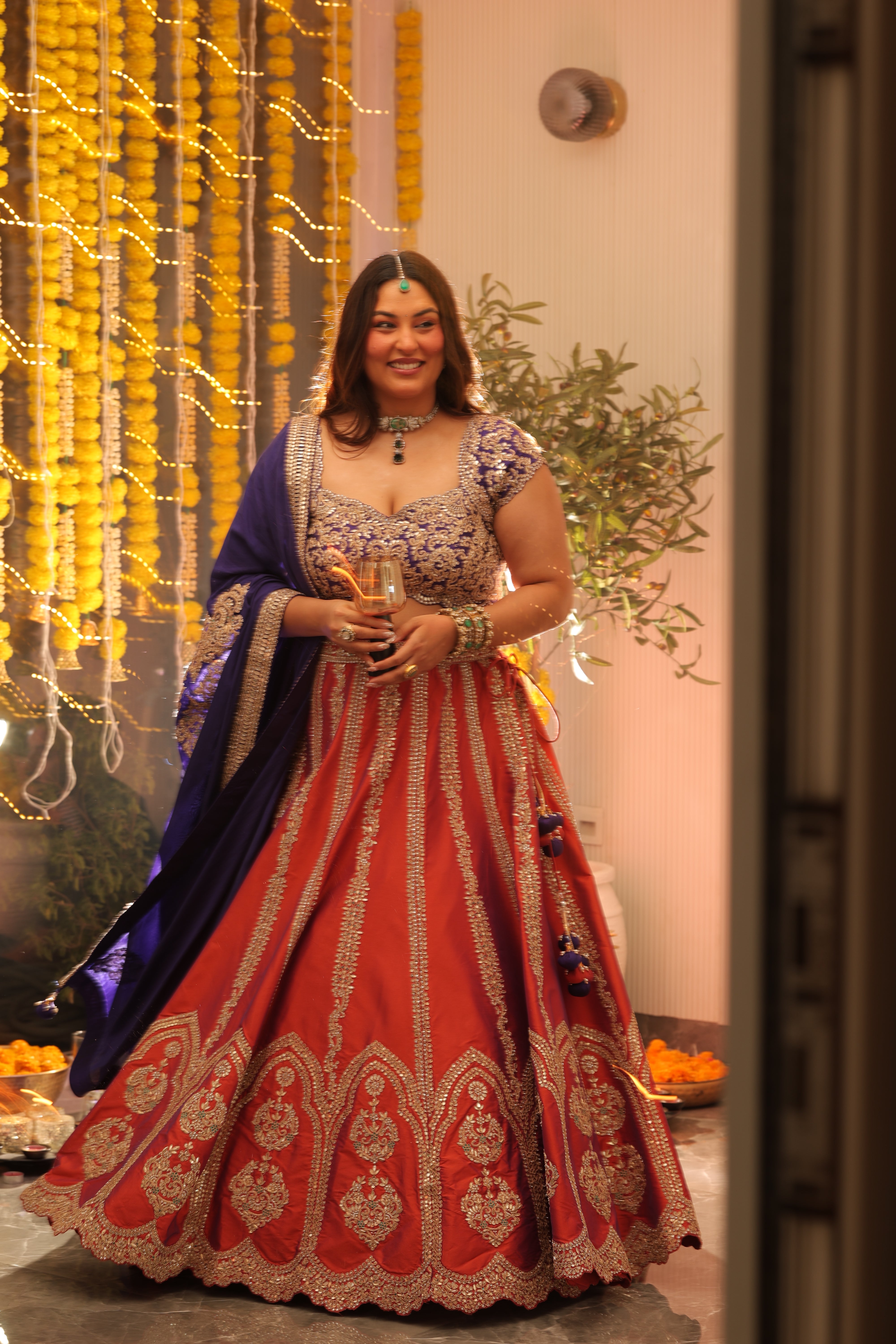 Sakshi Sindhwani in Jashn Lehenga