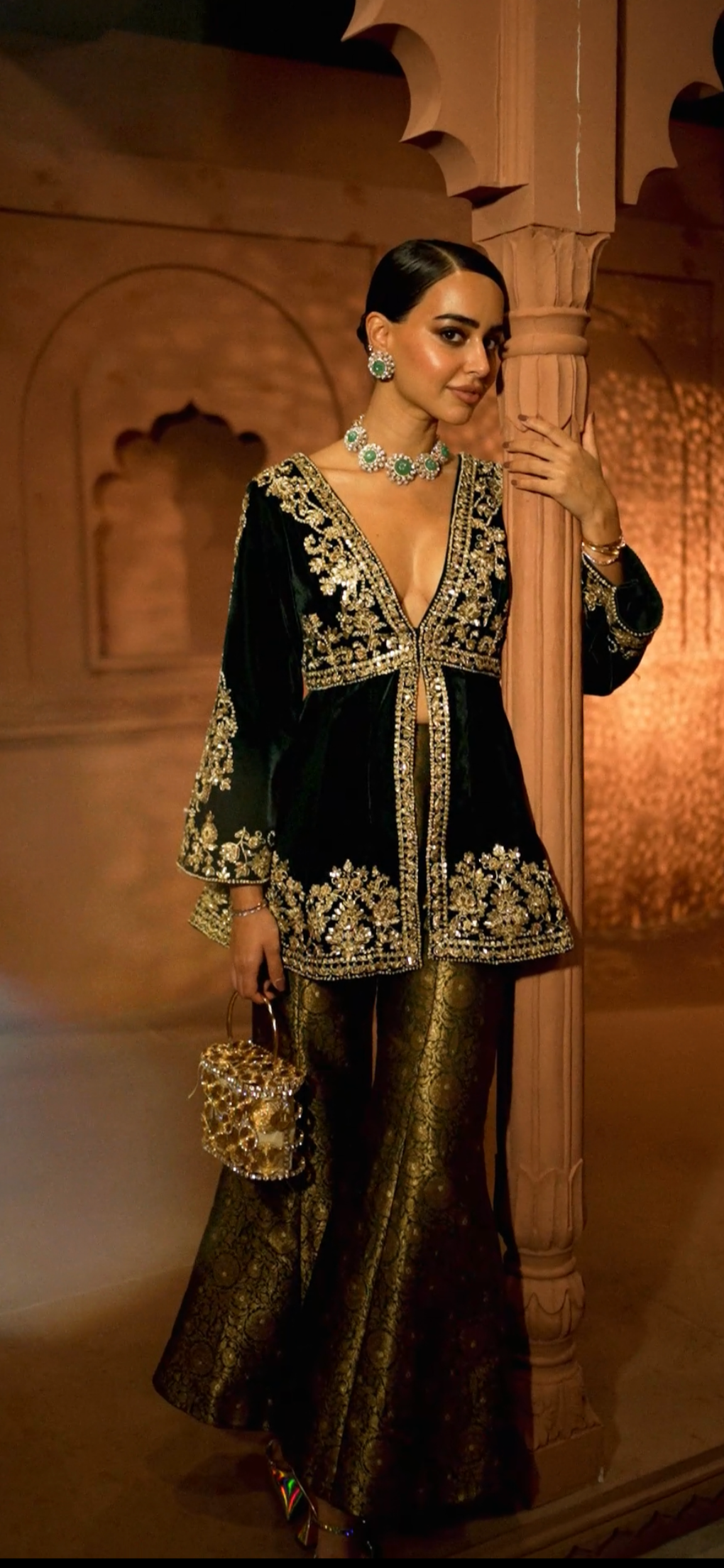 Arushi Mehra in Raina Sharara Set