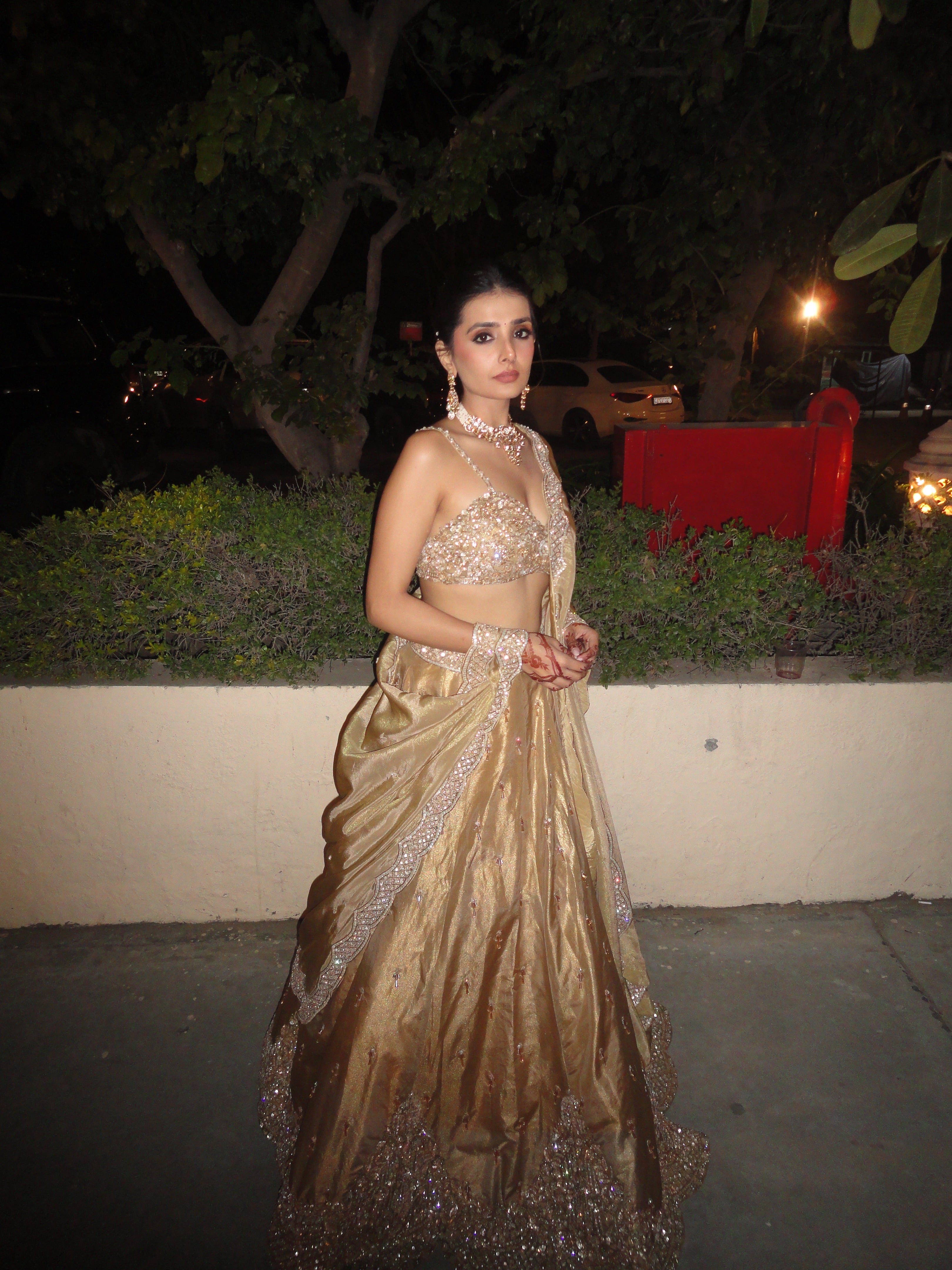 Mannat Arneja in Saba Lehenga