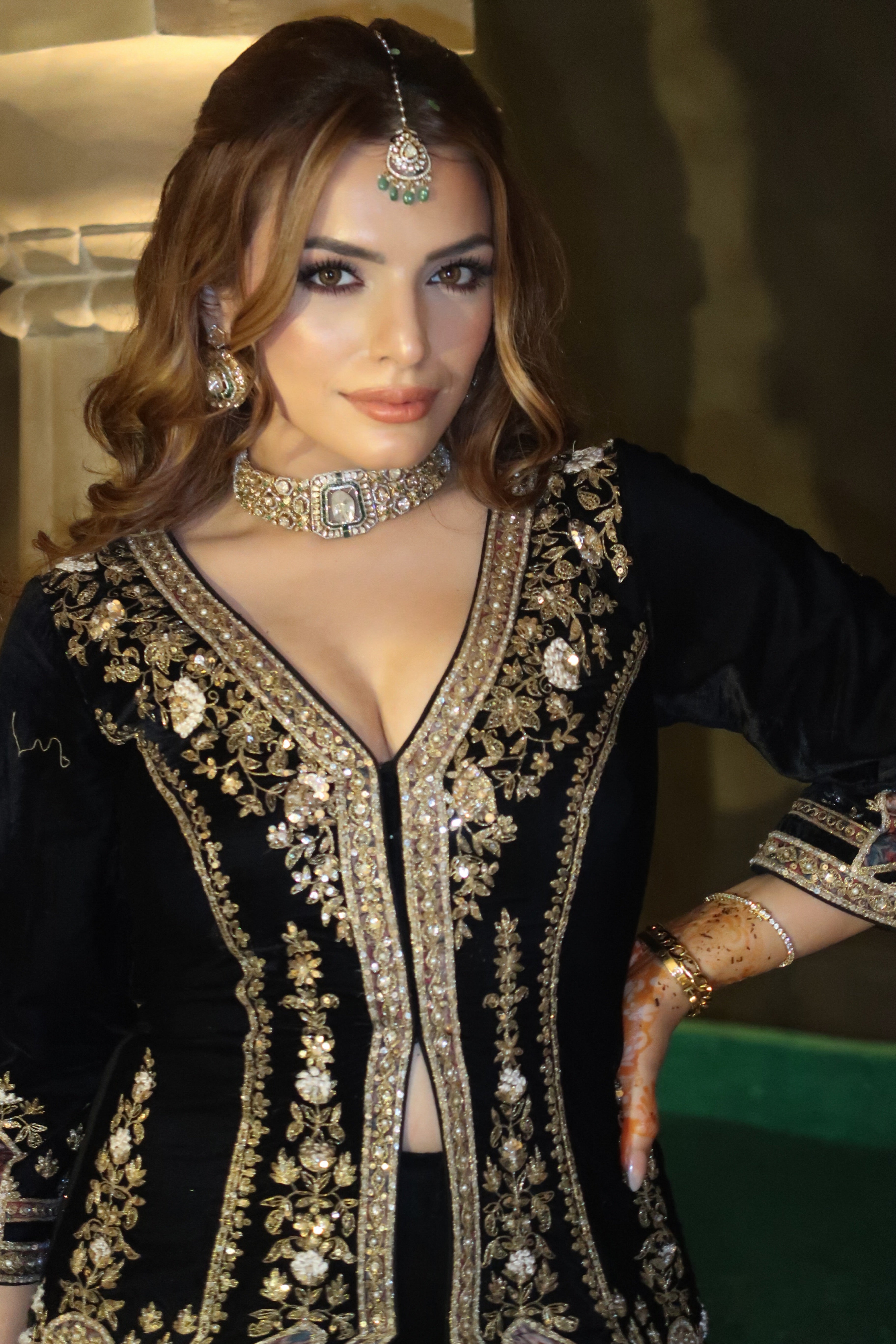 Sukriti Kakkar in Sahar Velvet Set