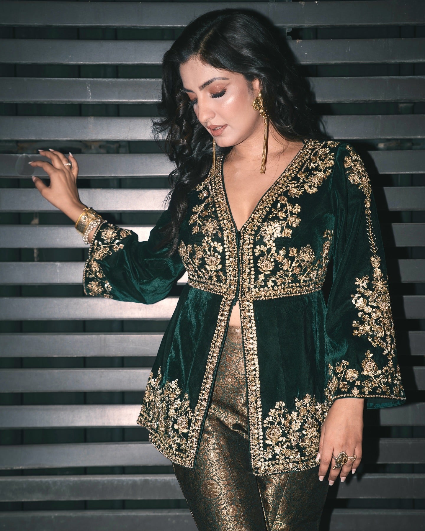 Rupali Jaggi in Raina Sharara Set