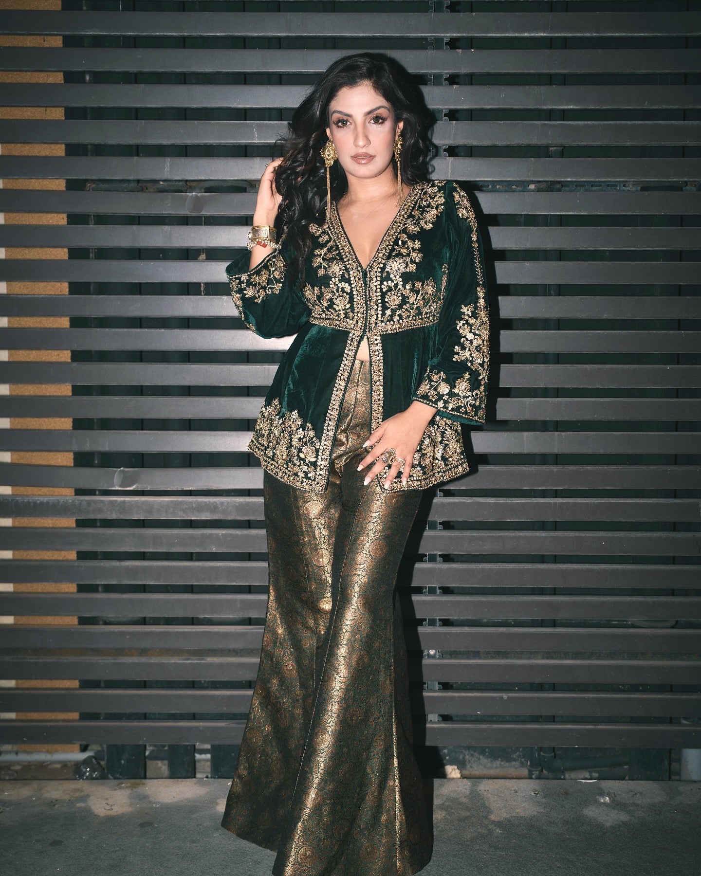 Rupali Jaggi in Raina Sharara Set