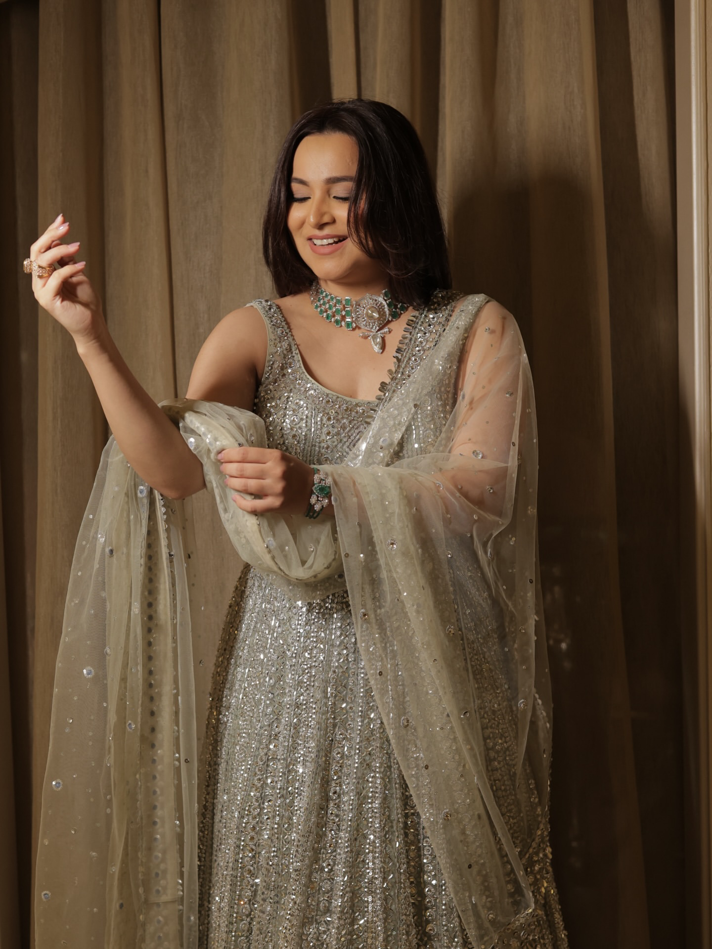 Kompal Matta Kapoor in Naaz Lehenga