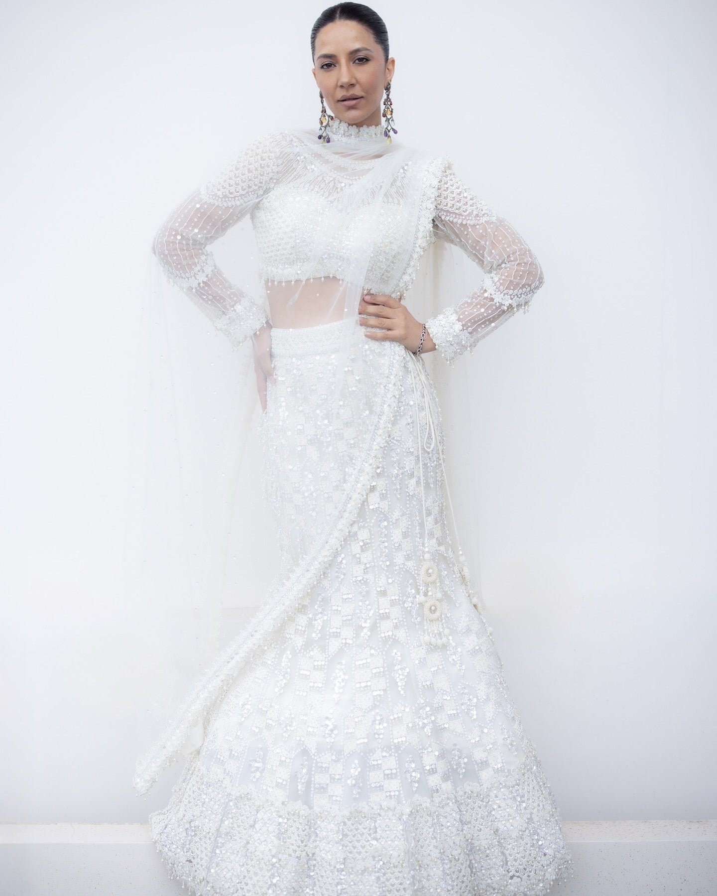 Milly Ghumman in Sitara Lehenga Set