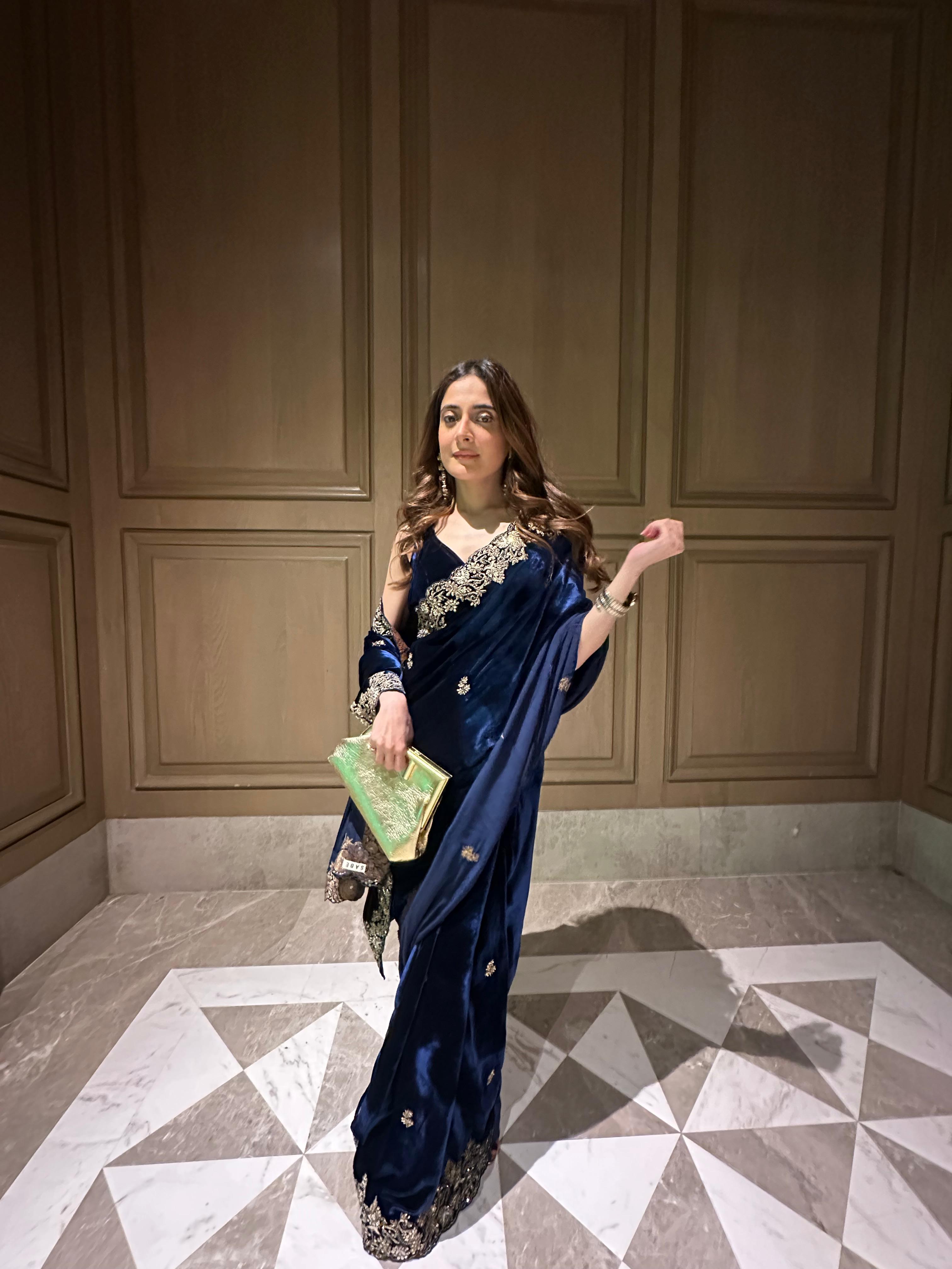 Itika Arora in Chand Saree