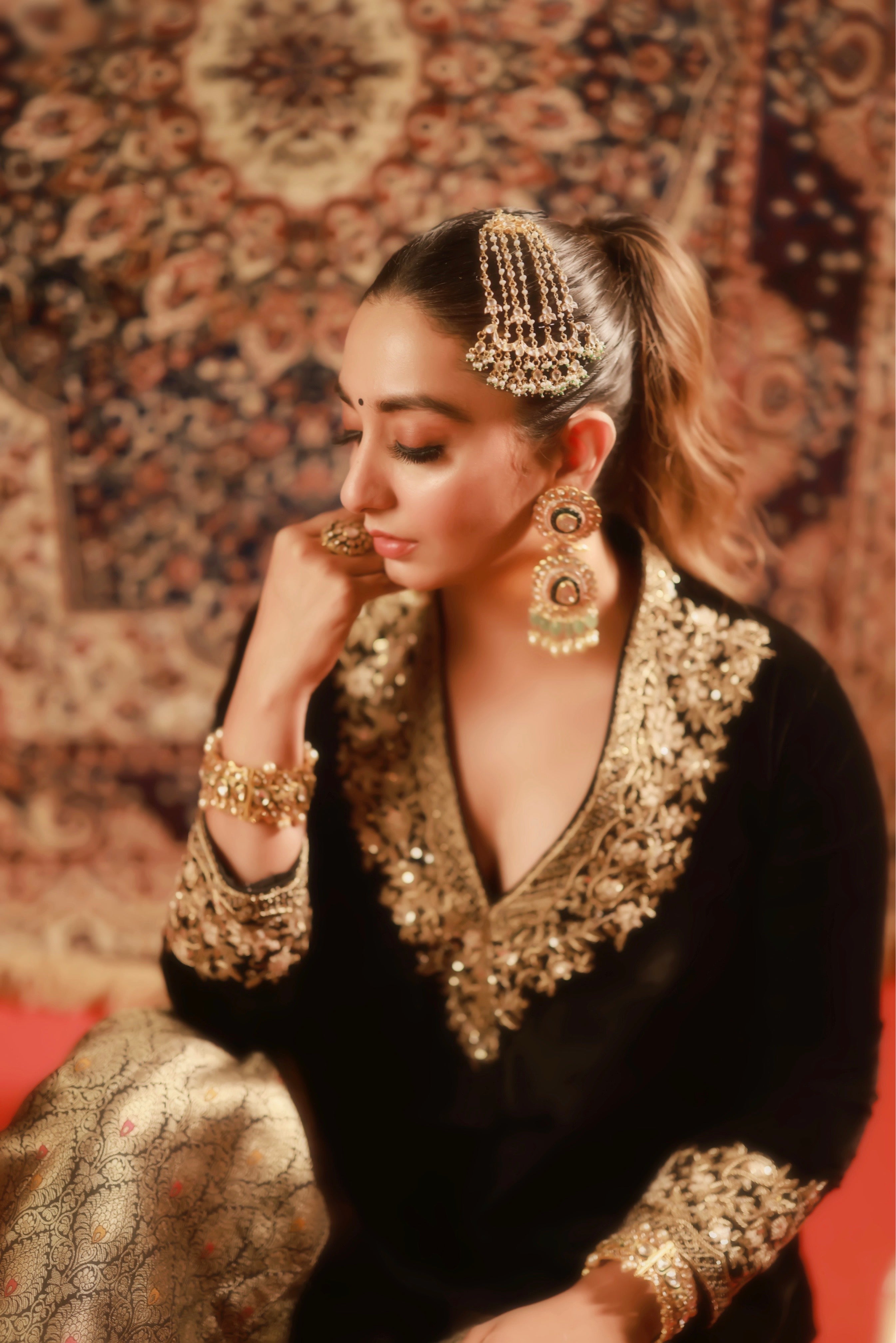 Shiana in Nazma Sharara Set