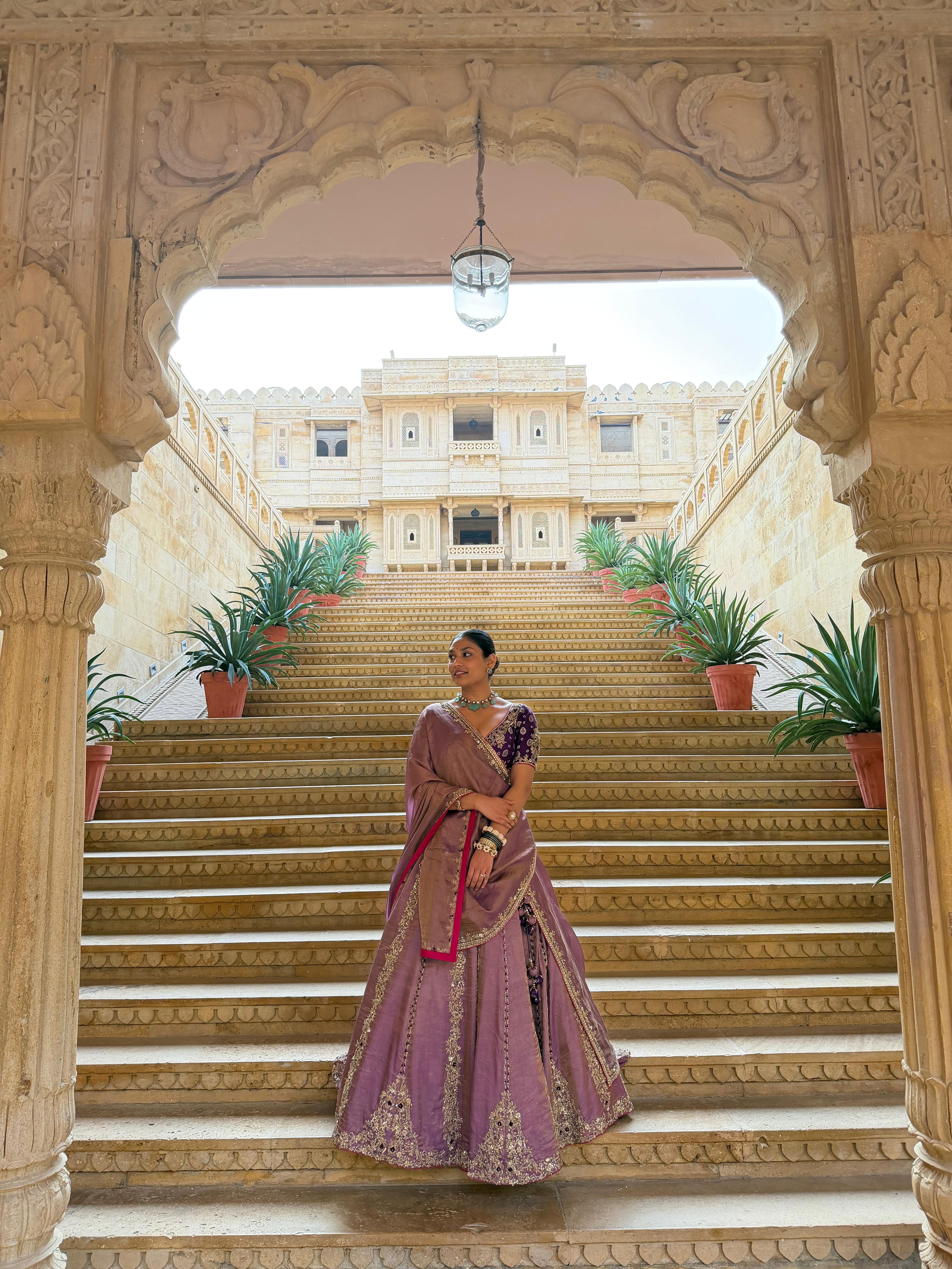 Radha Patel in Haseen Lehenga Set
