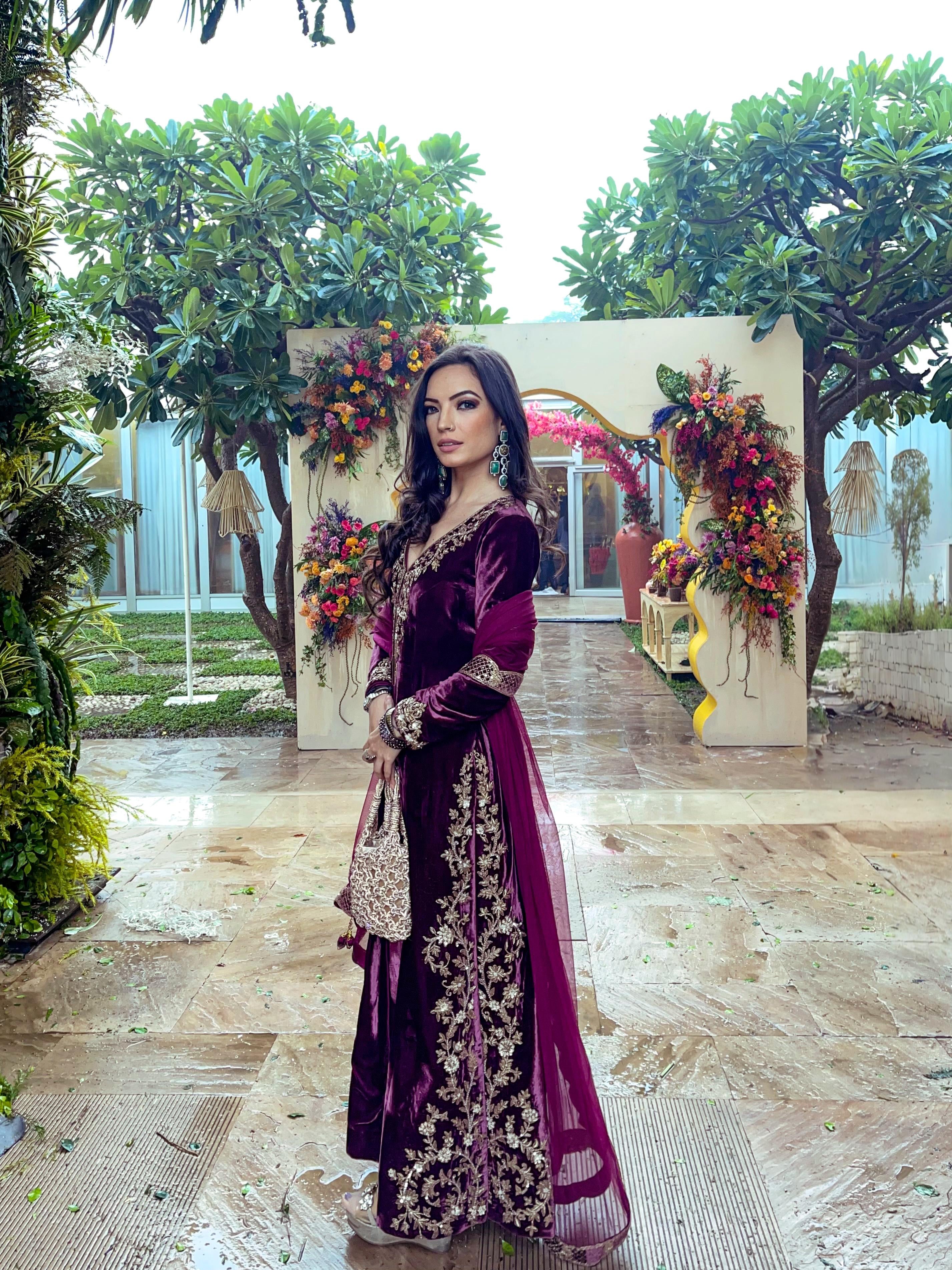 Ahana Ghai in Khwaab Kurta Set