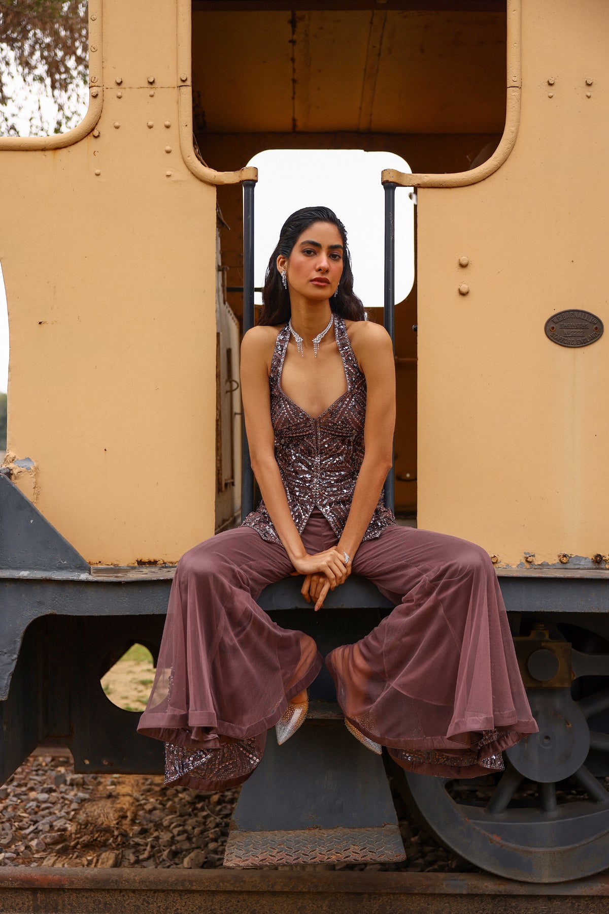 Afiya Sharara Set