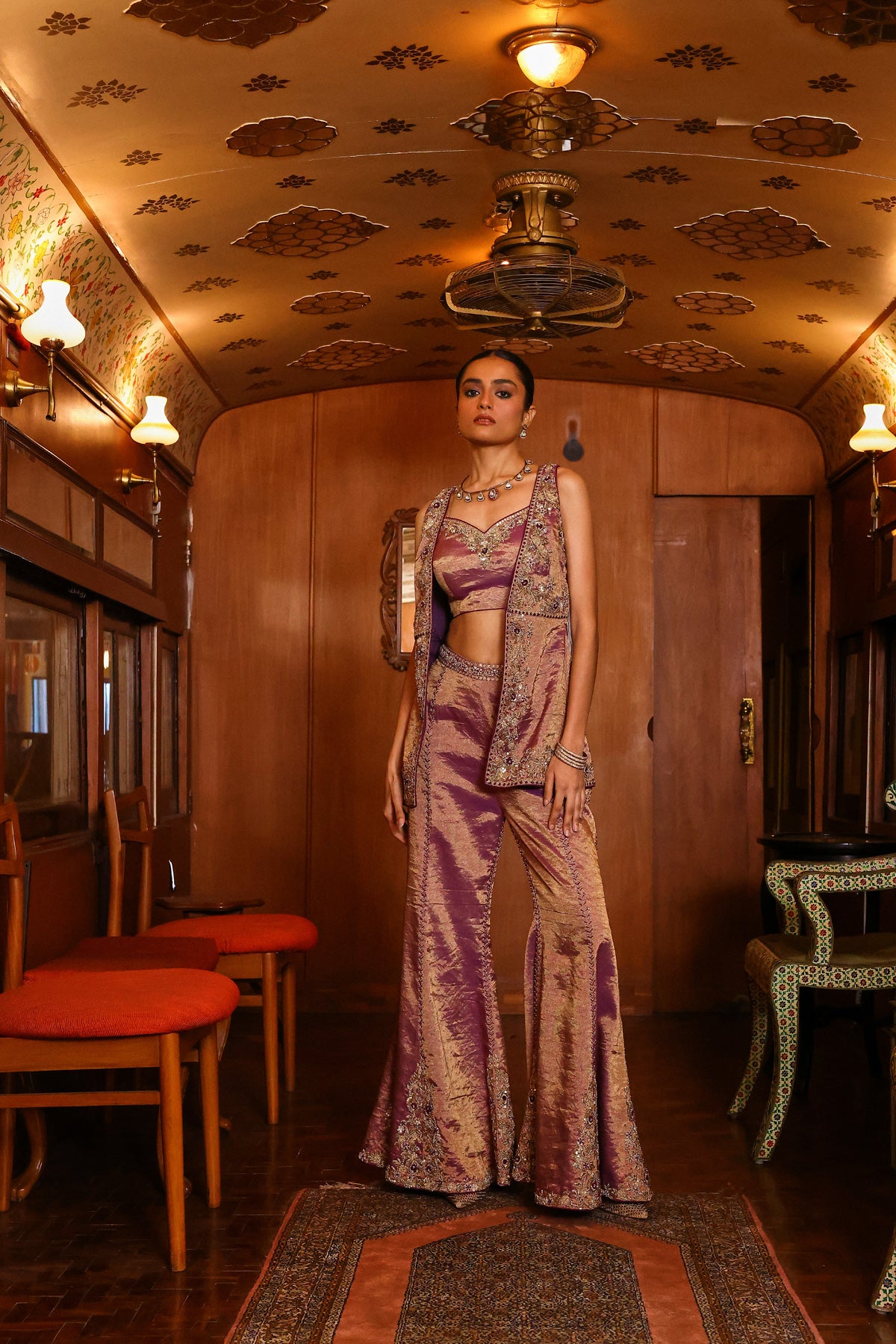 Aarohi Sharara Set