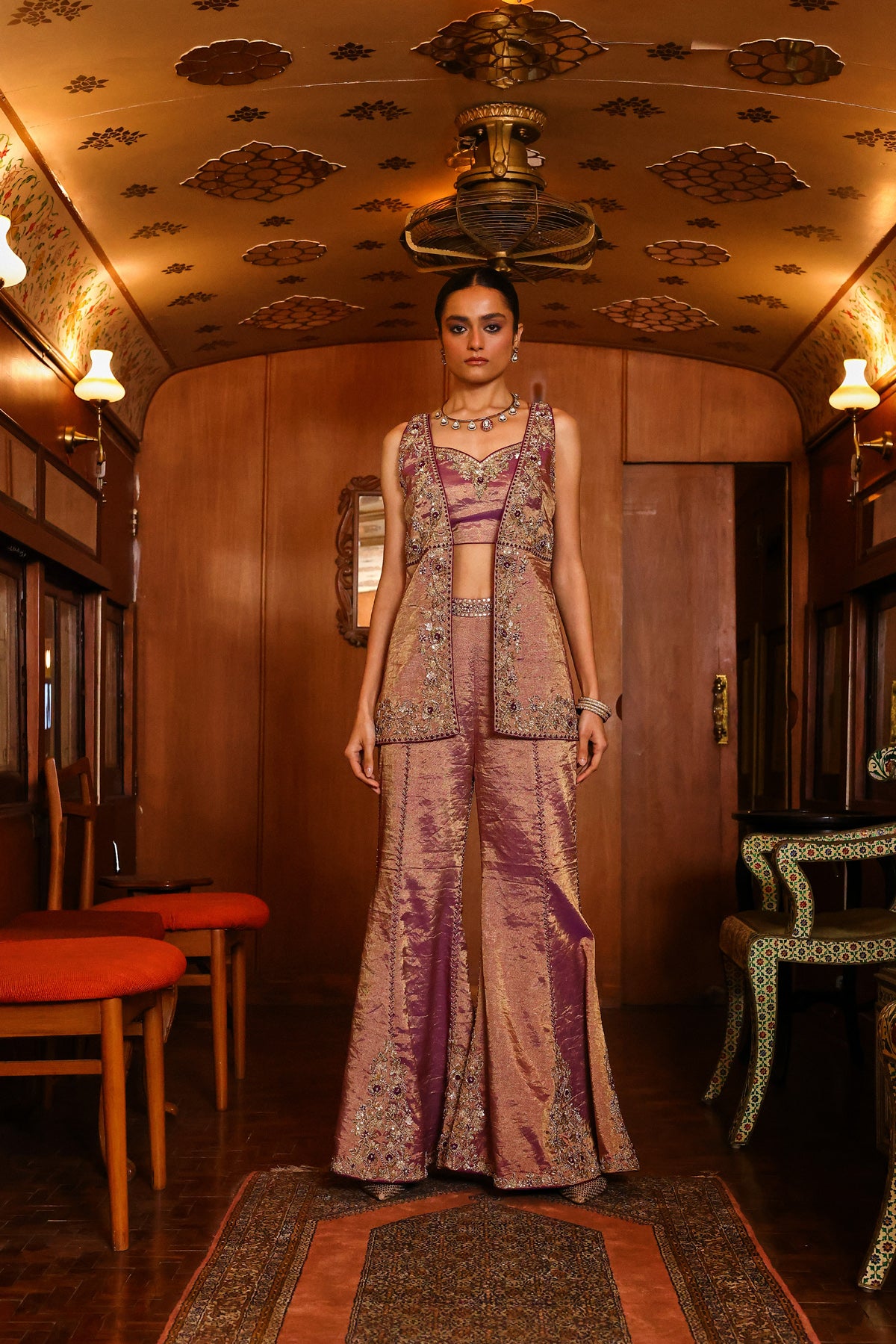 Aarohi Sharara Set