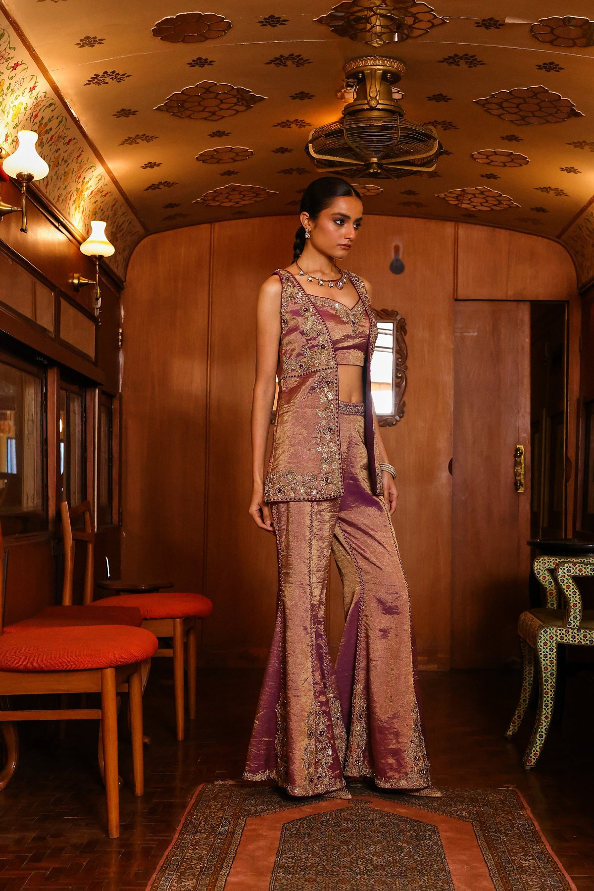 Aarohi Sharara Set
