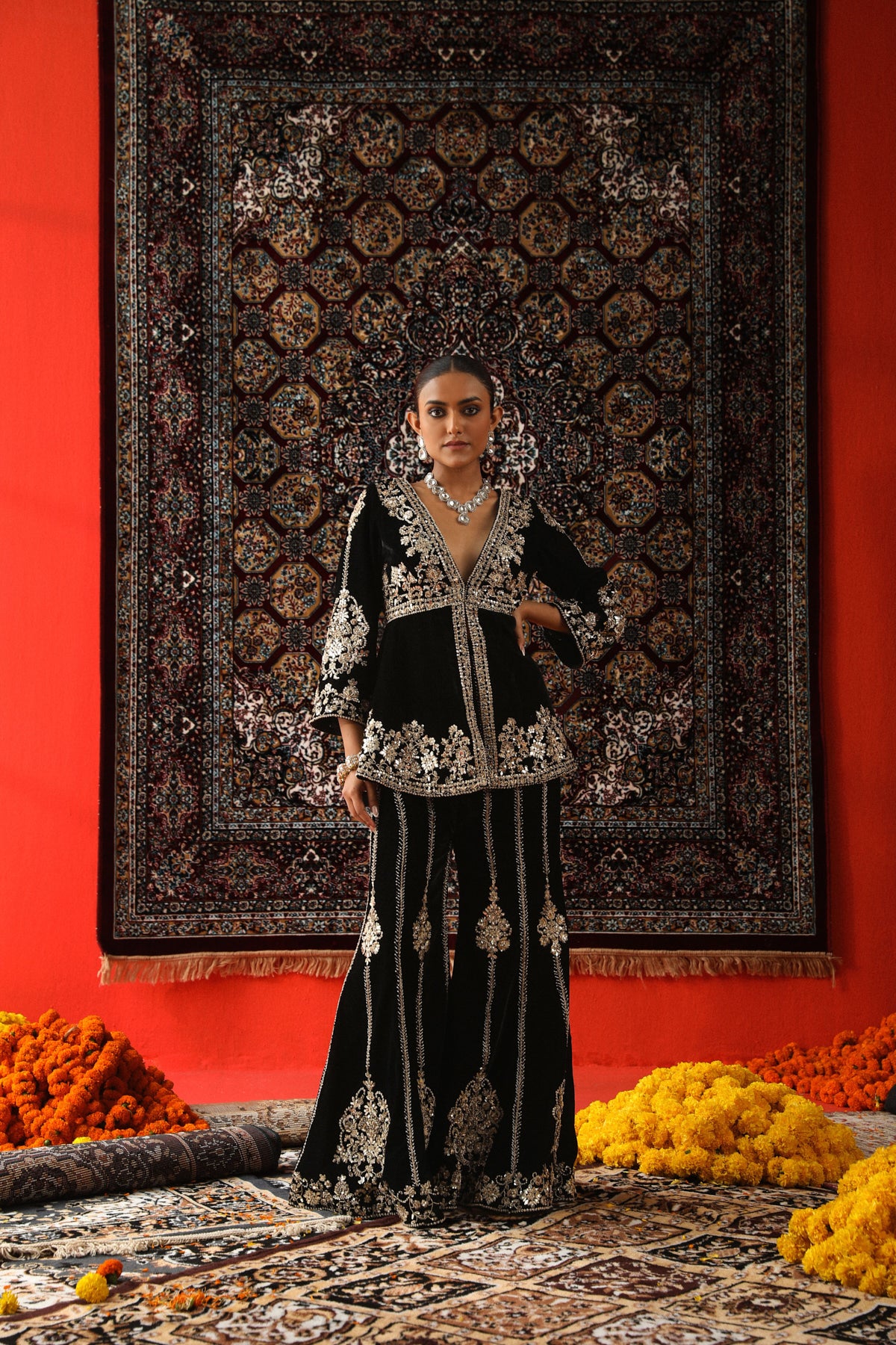 Heer Sharara Set