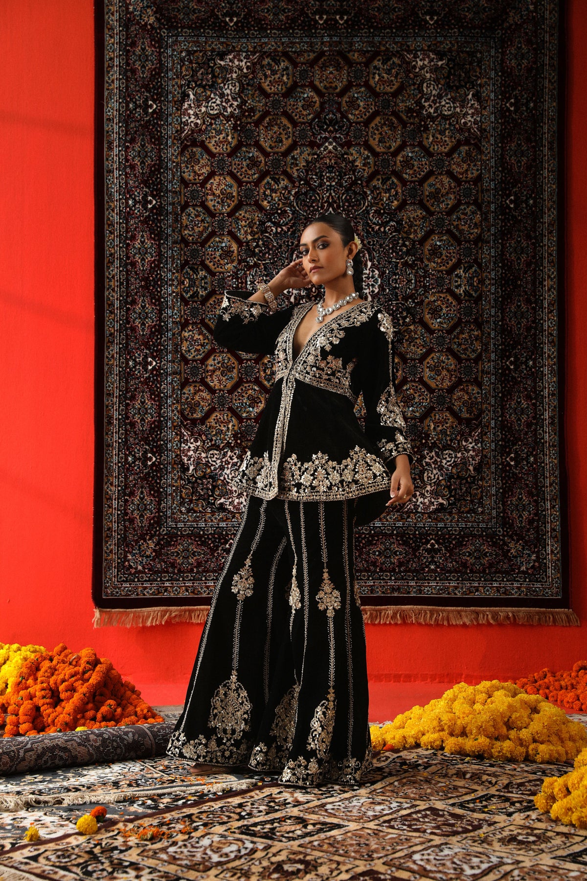 Heer Sharara Set