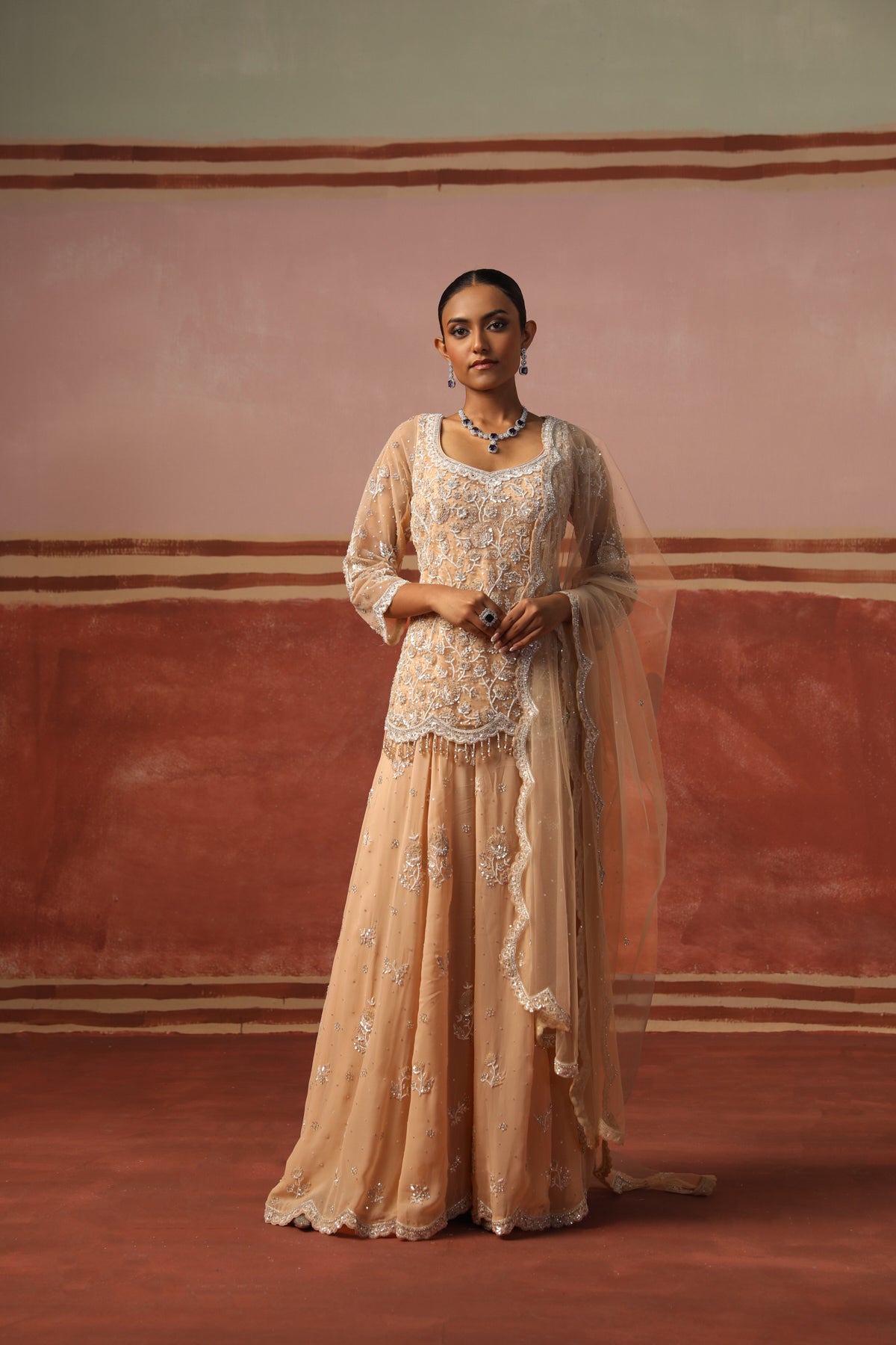 Siya Sharara Set