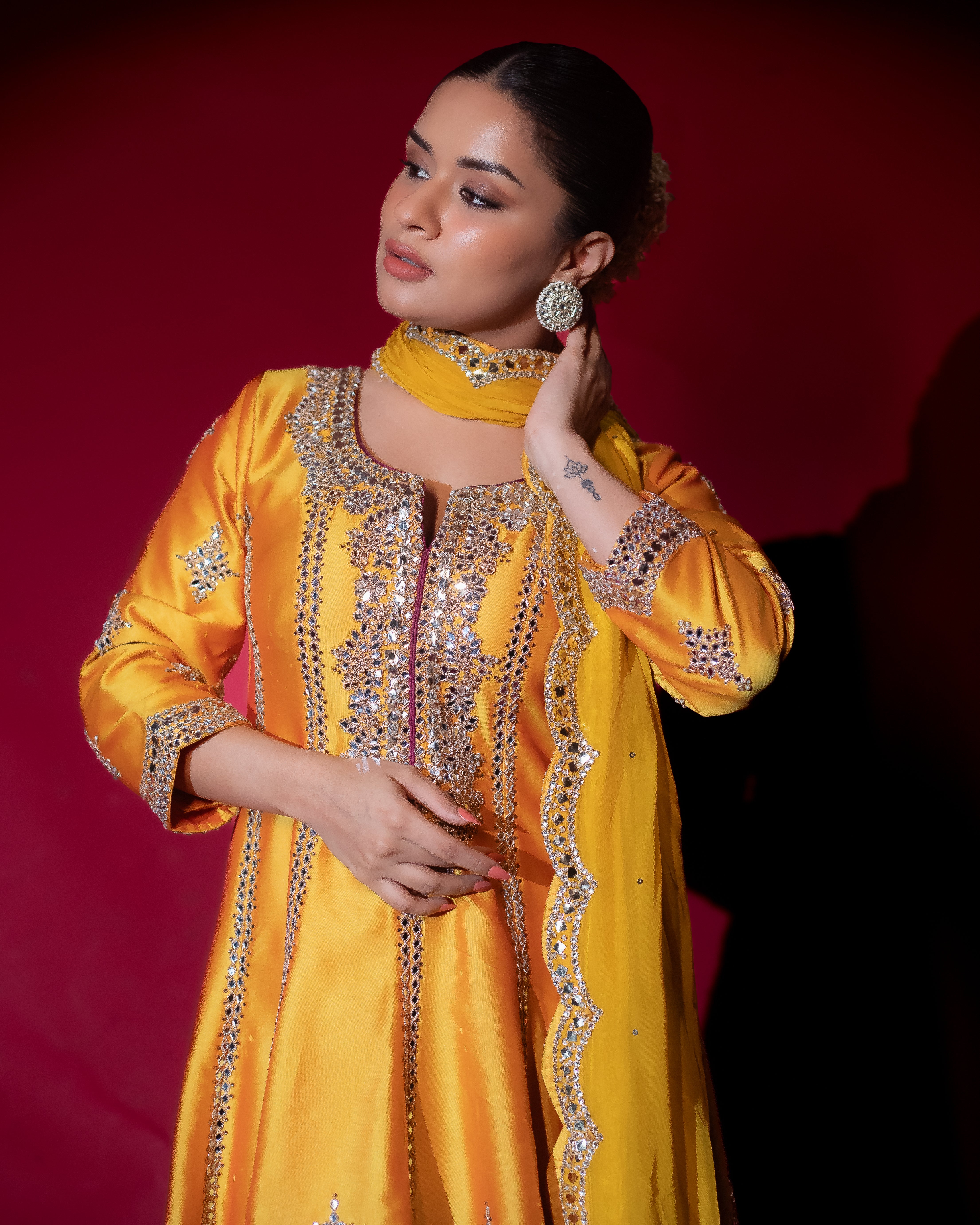Avneet Kaur in Zarin Kurta Set