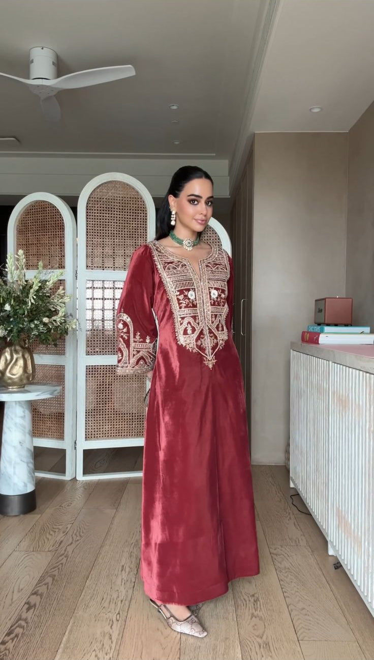 Arushi Mehra in Gulbadan Kurta Set